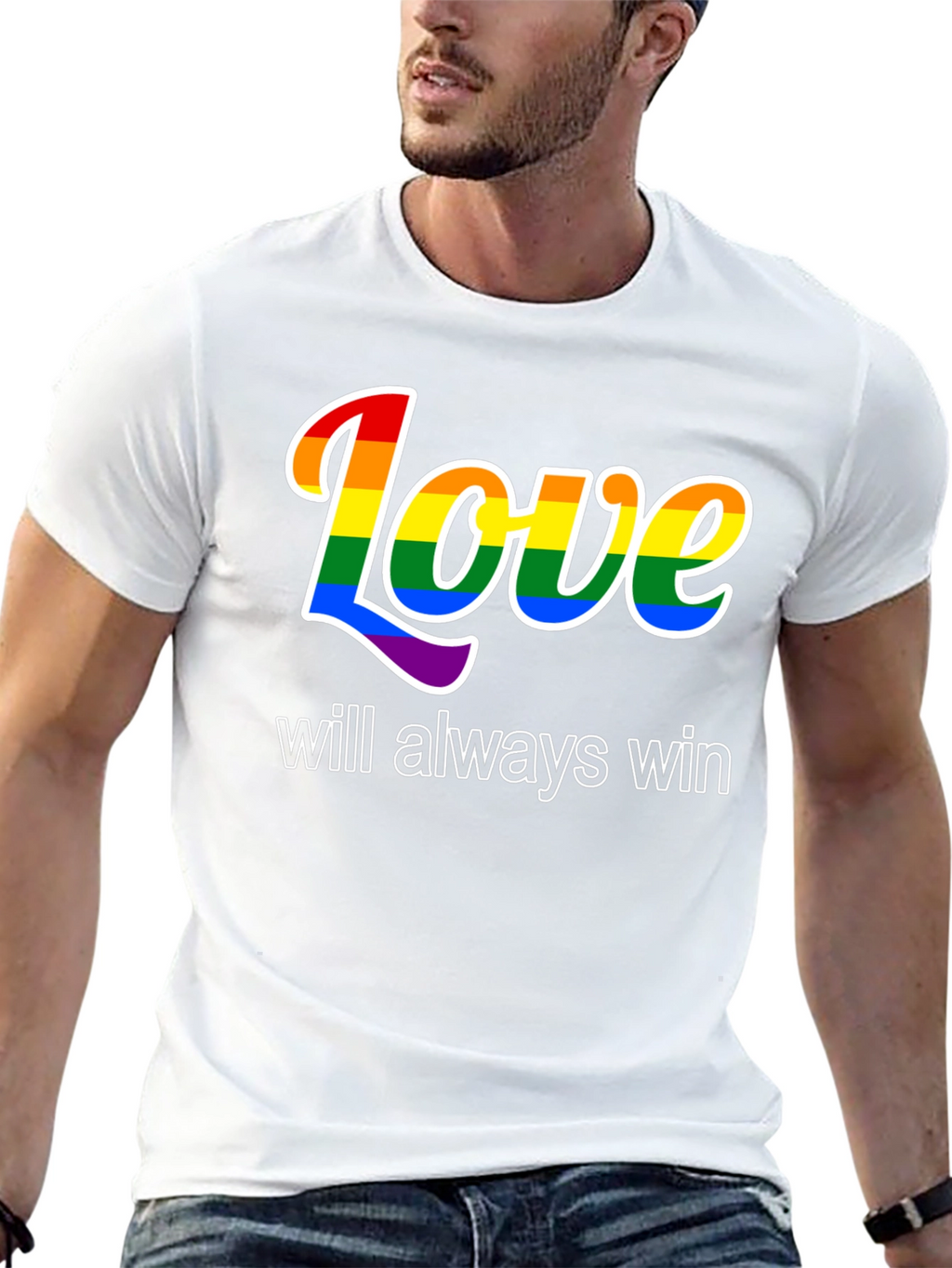 Love Will Always Win LGBTQ+ Pride T-Shirt