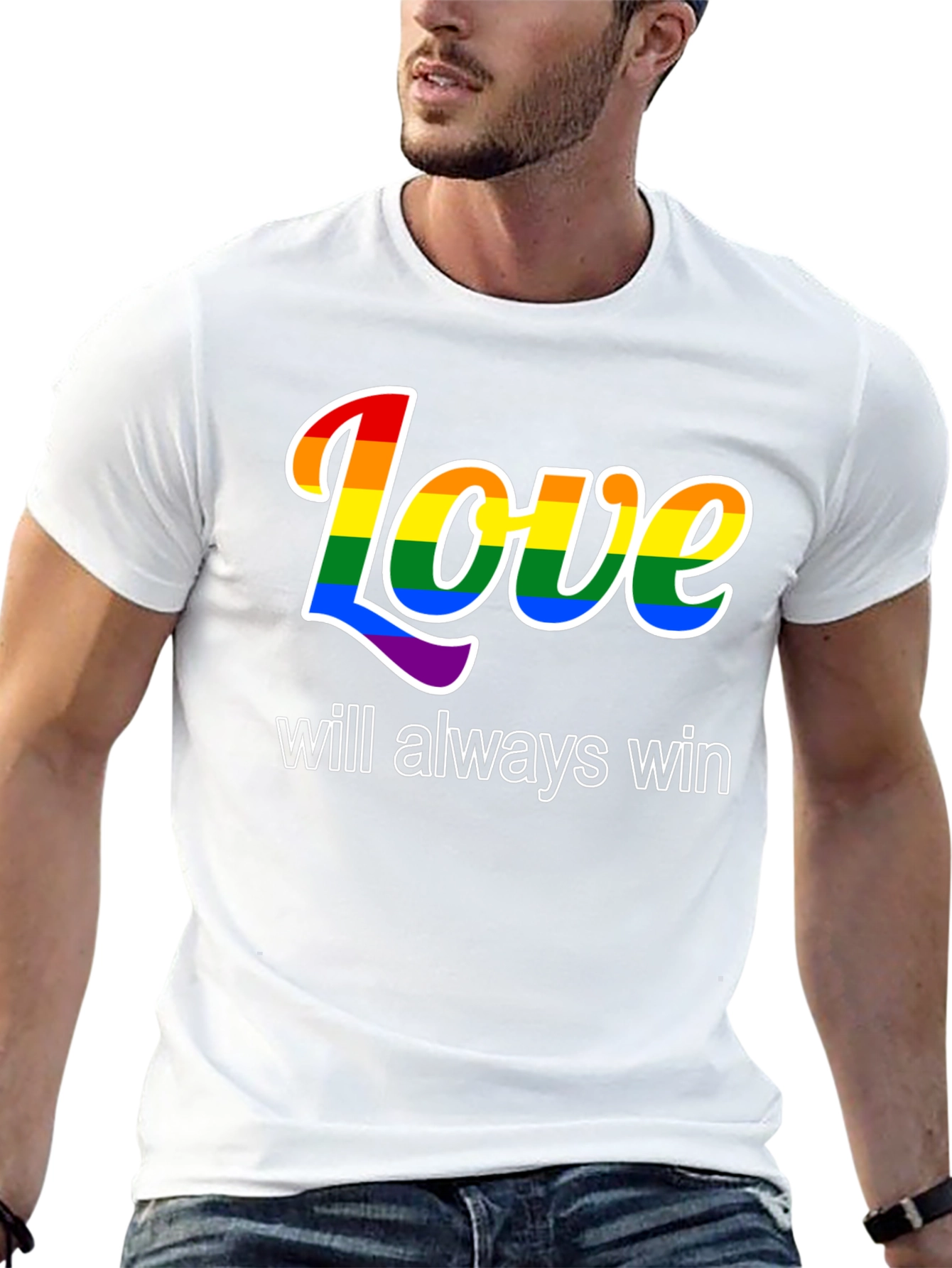 Love Will Always Win LGBTQ+ Pride T-Shirt