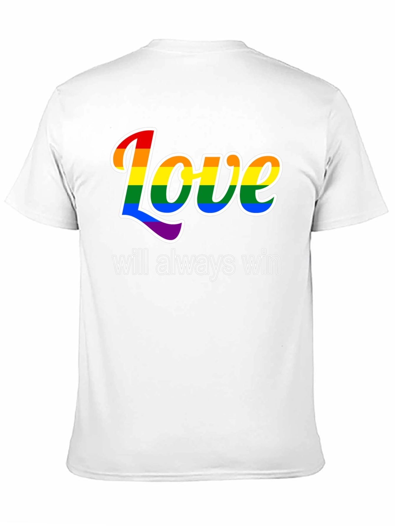 Love Will Always Win LGBTQ+ Pride T-Shirt
