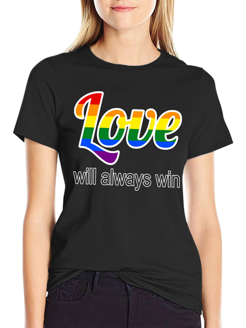 Love Will Always Win LGBTQ+ Pride T-Shirt