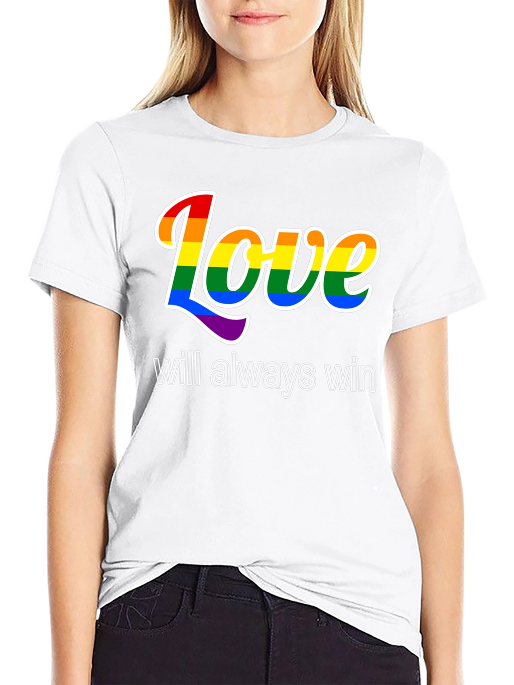 Love Will Always Win LGBTQ+ Pride T-Shirt