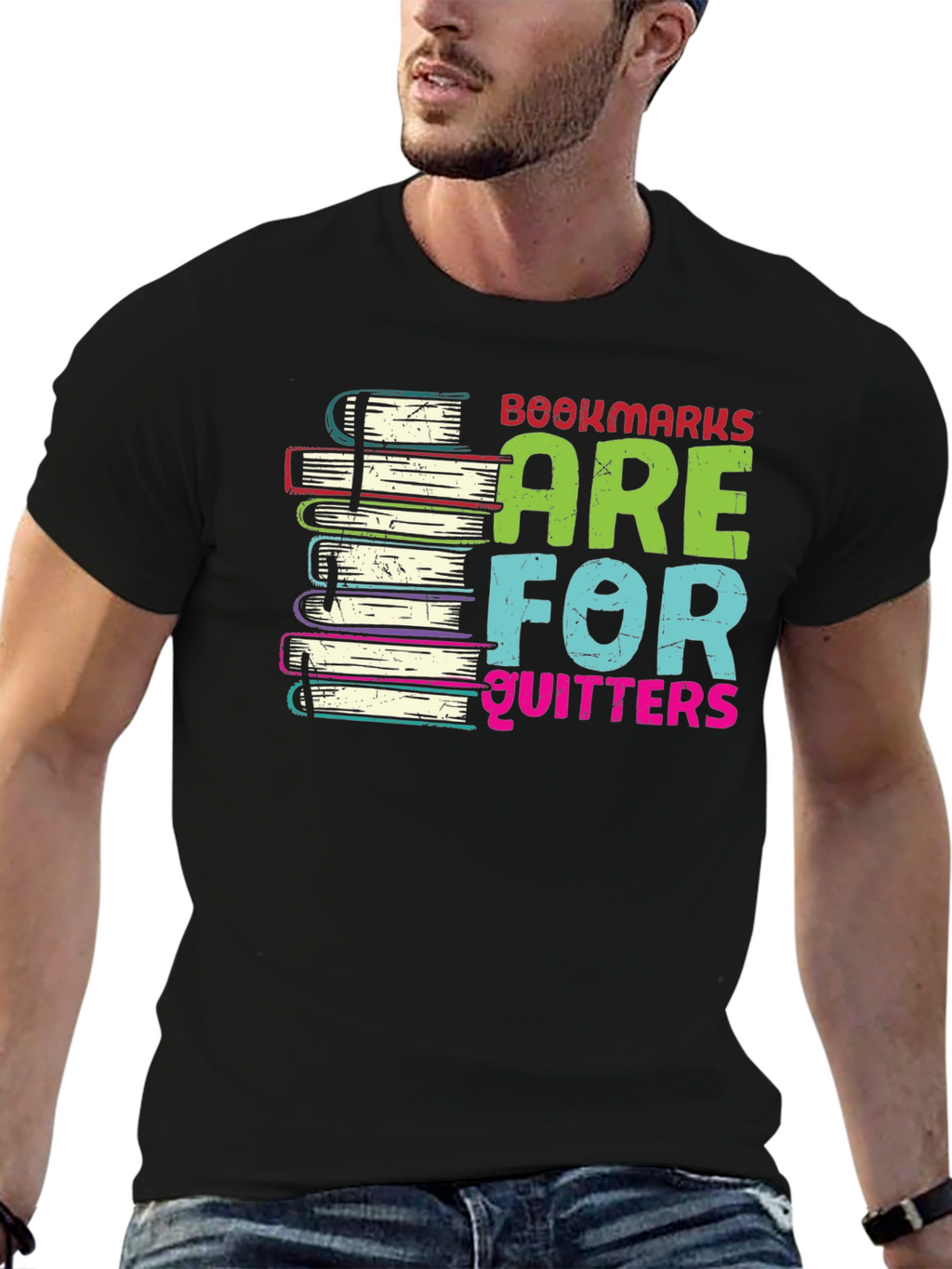 Bookmarks are for Quitters T-Shirt