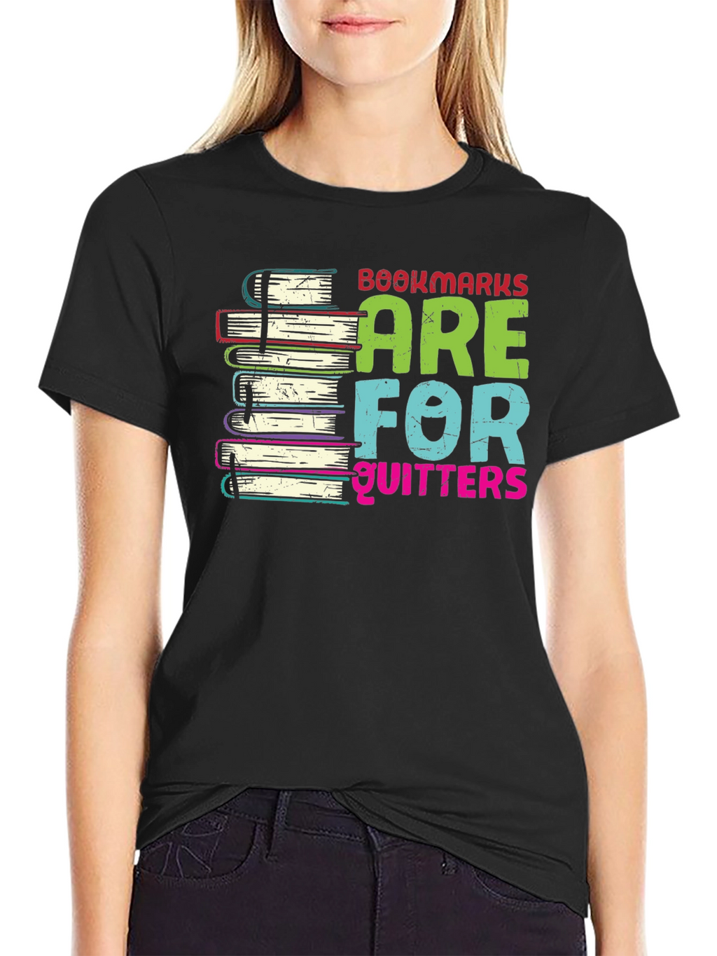 Bookmarks are for Quitters T-Shirt