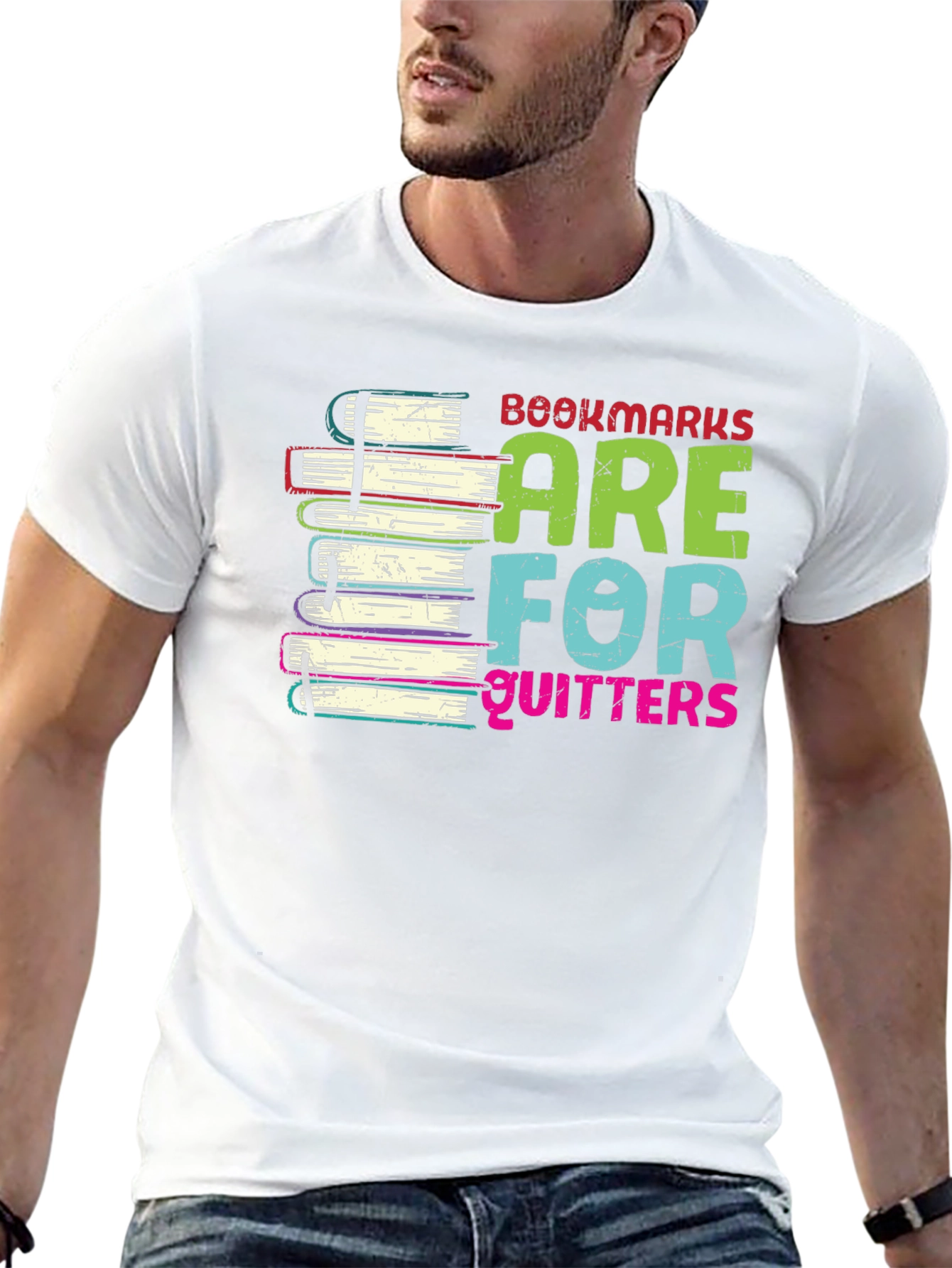 Bookmarks are for Quitters T-Shirt