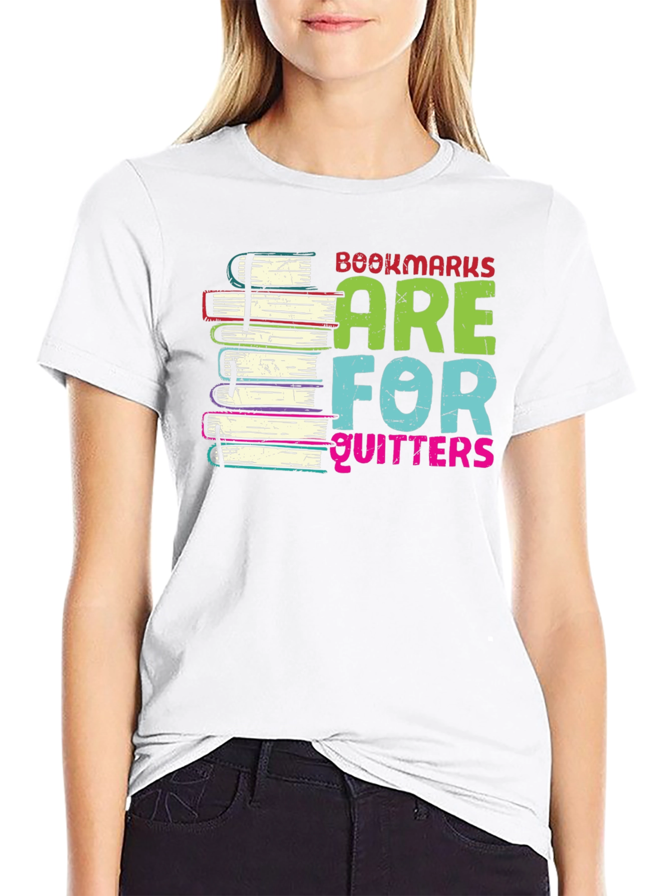 Bookmarks are for Quitters T-Shirt
