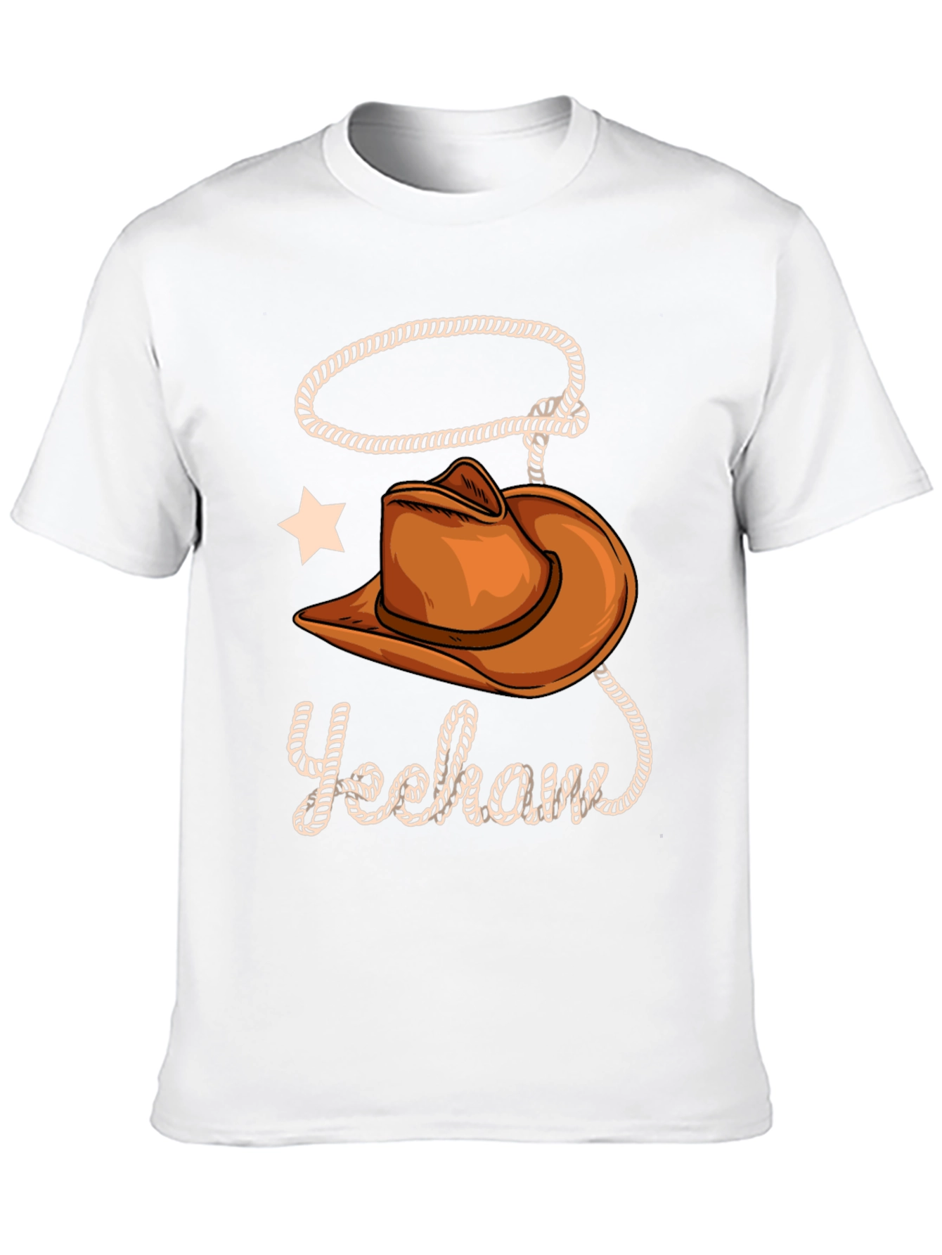 Yeehaw Cowboy T-Shirt - Western Style