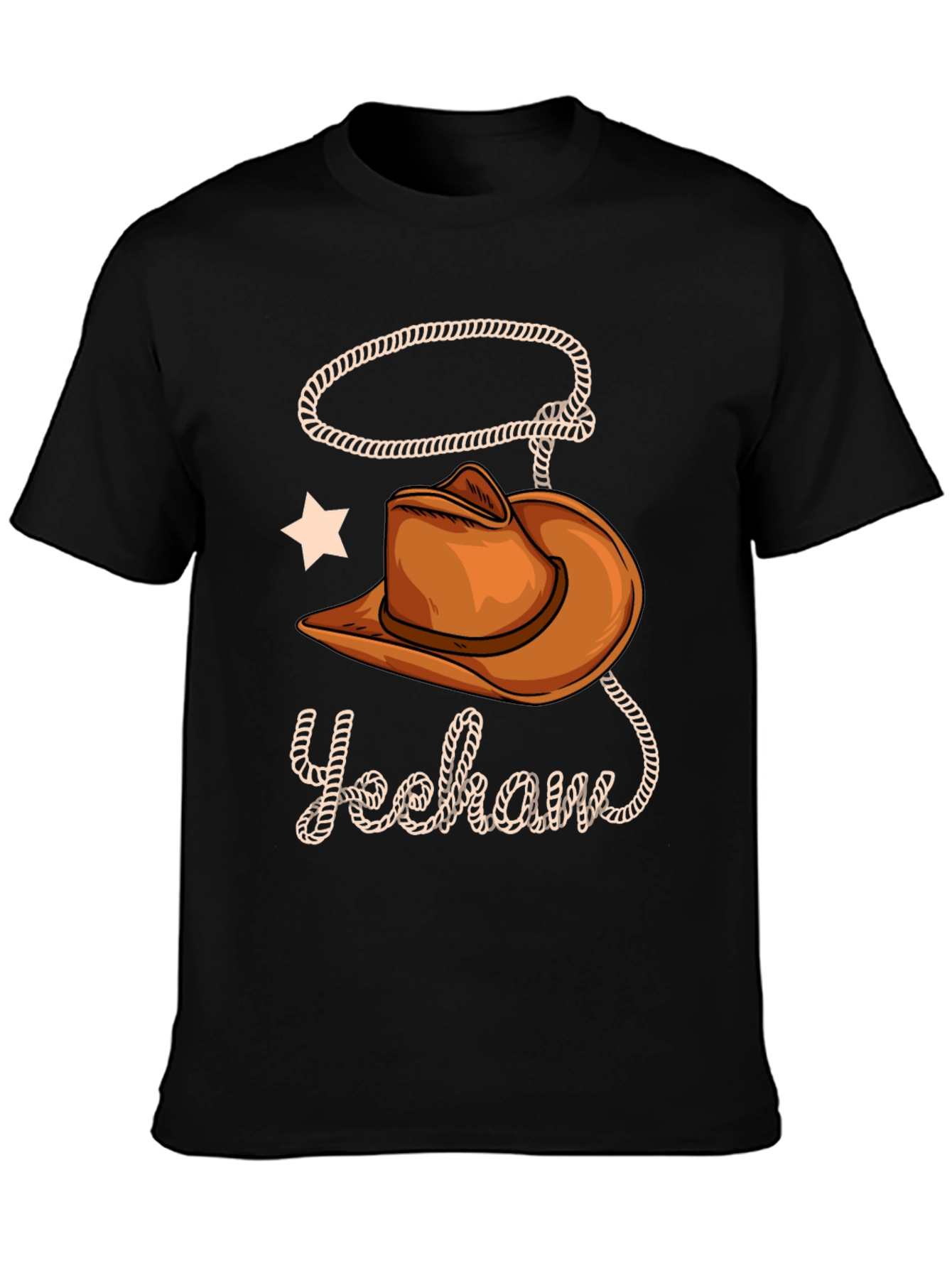 Yeehaw Cowboy T-Shirt - Western Style