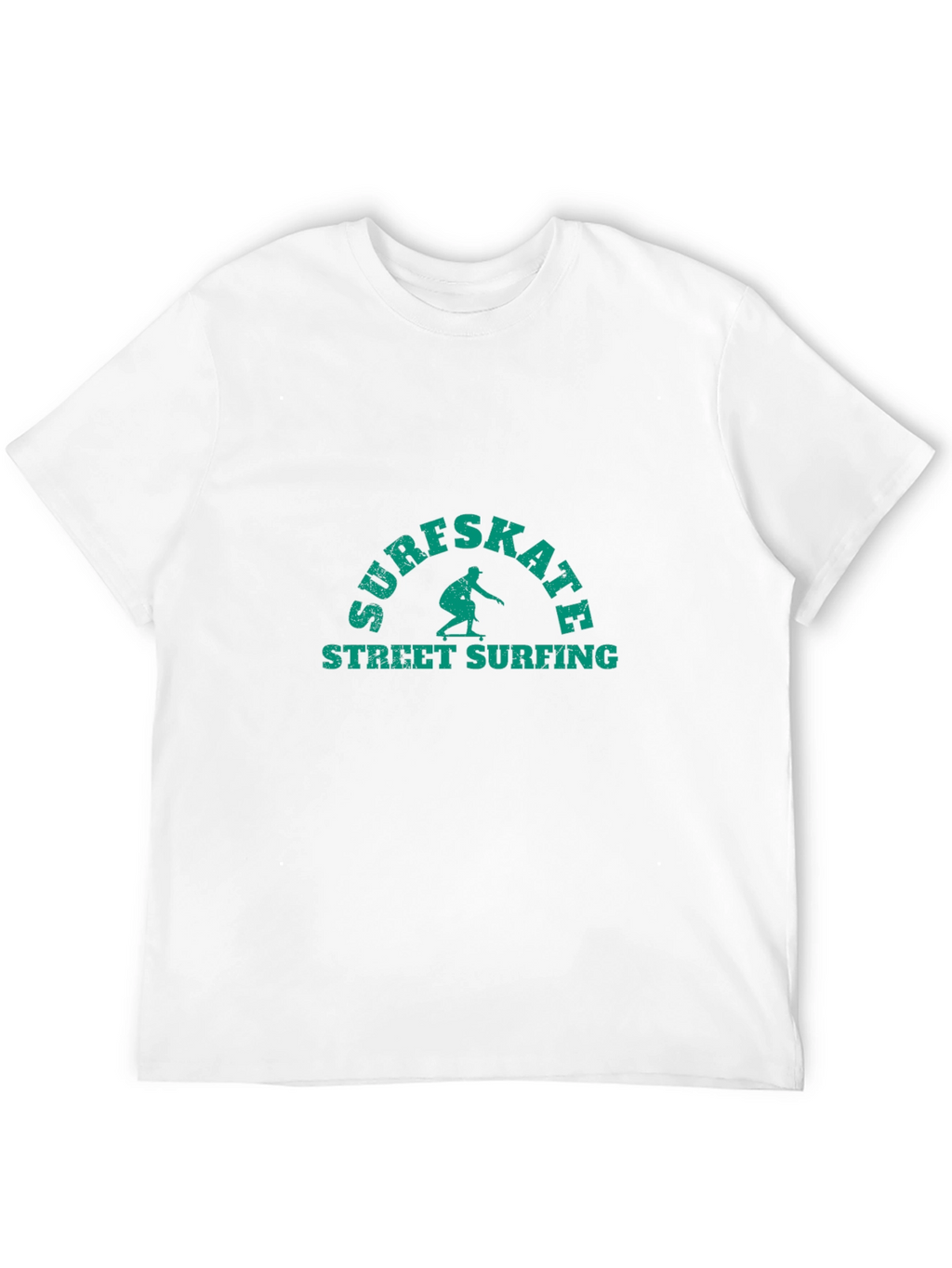 Surfskate Street Surfing Black T-Shirt