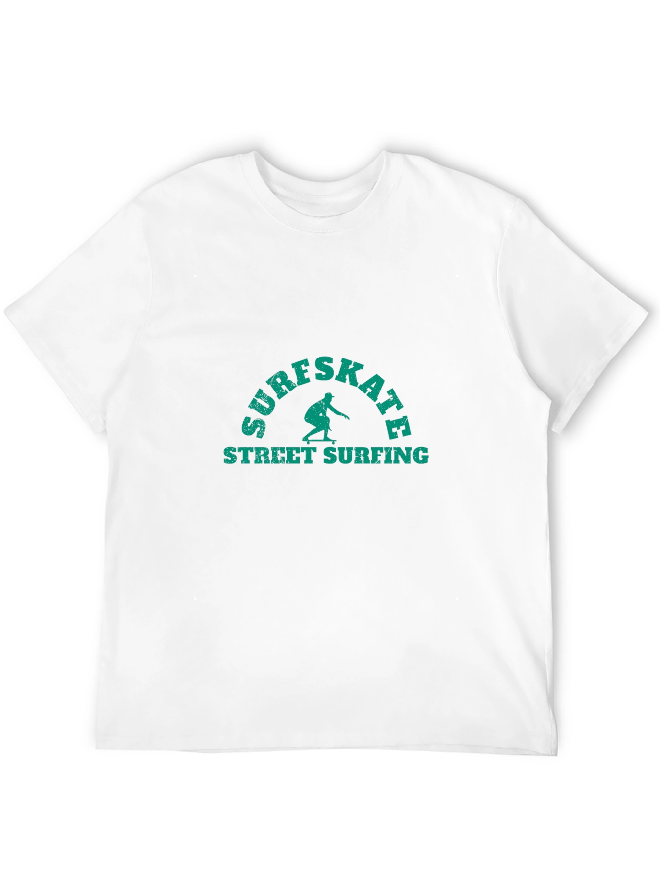 Surfskate Street Surfing Black T-Shirt