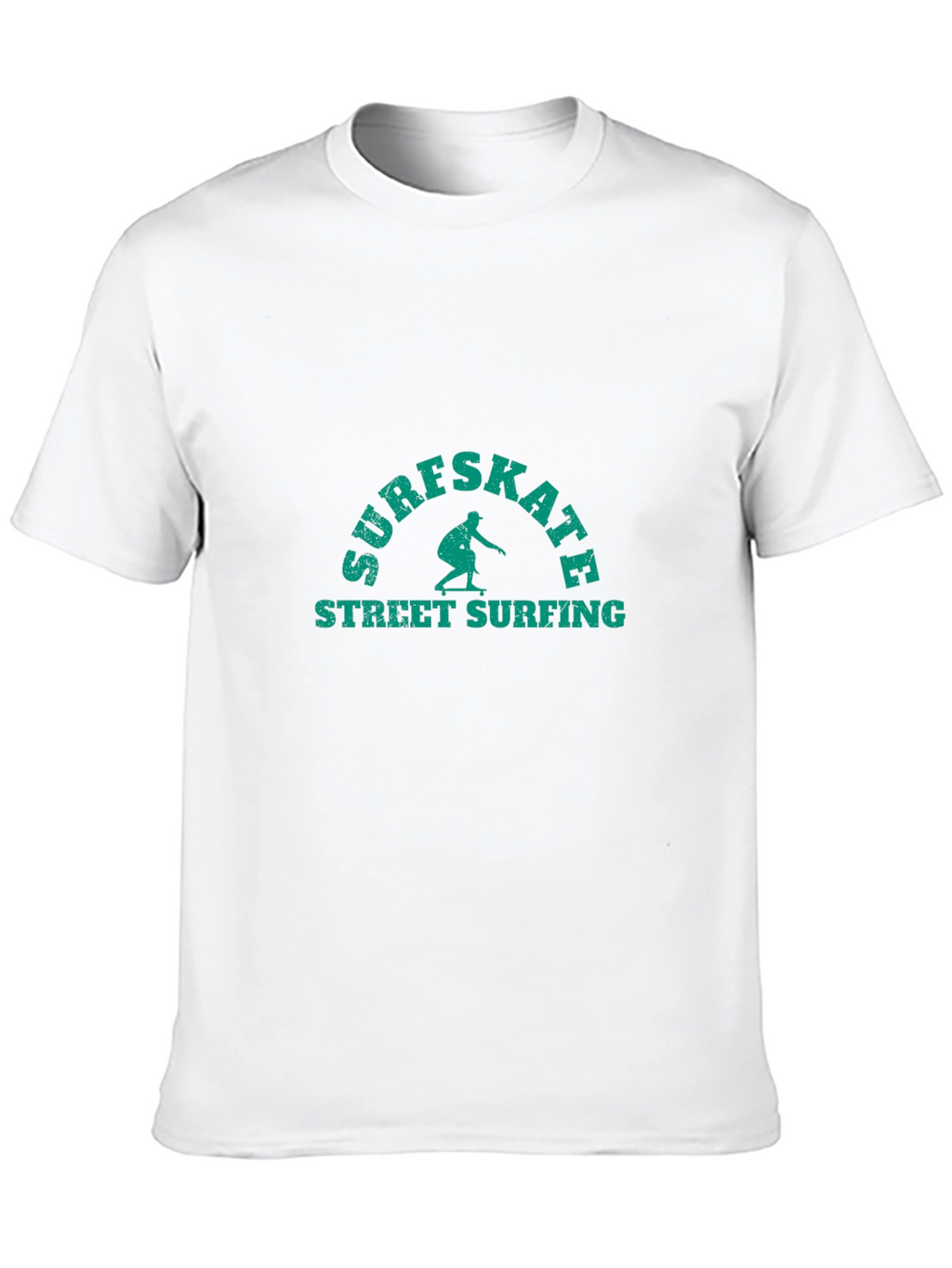 Surfskate Street Surfing Black T-Shirt