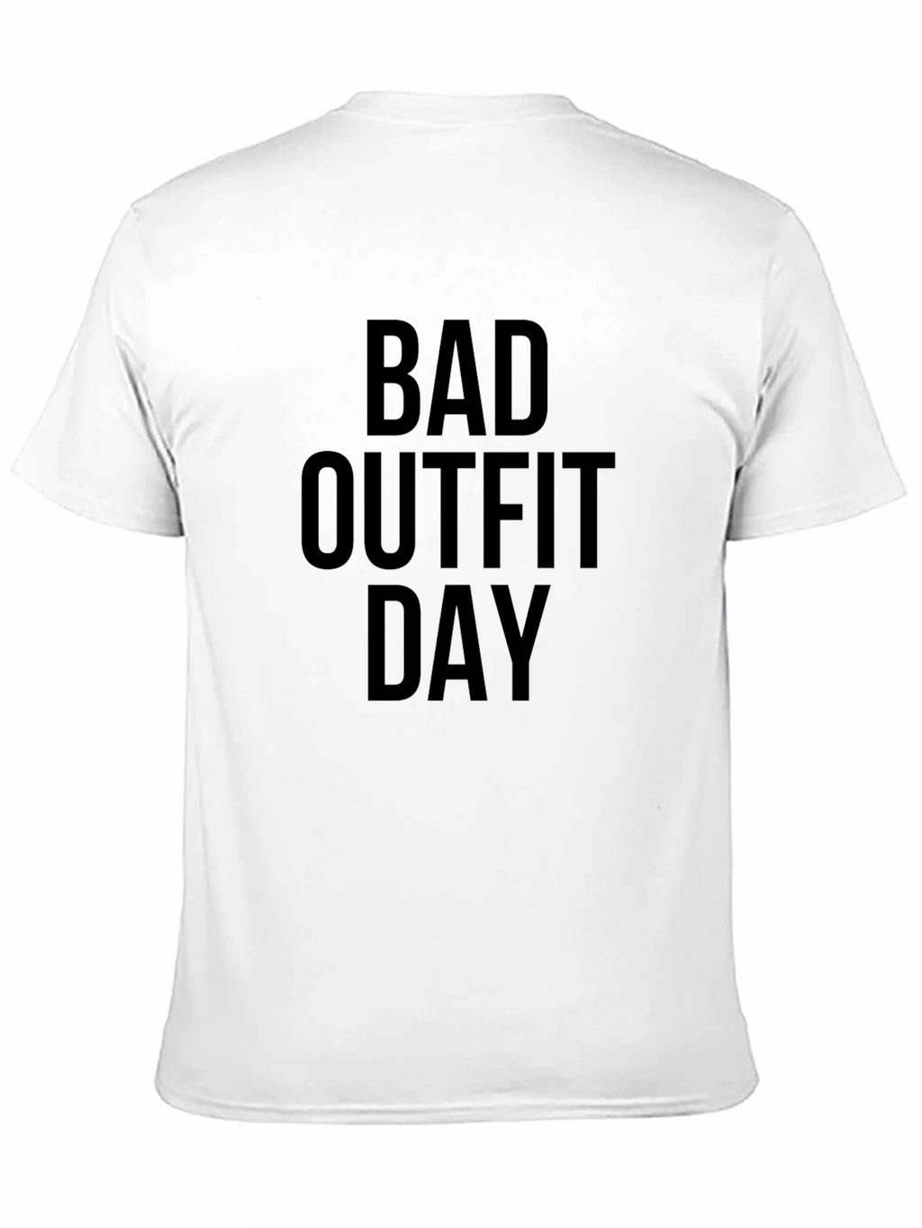 Bad Outfit Day Graphic Tee - Black