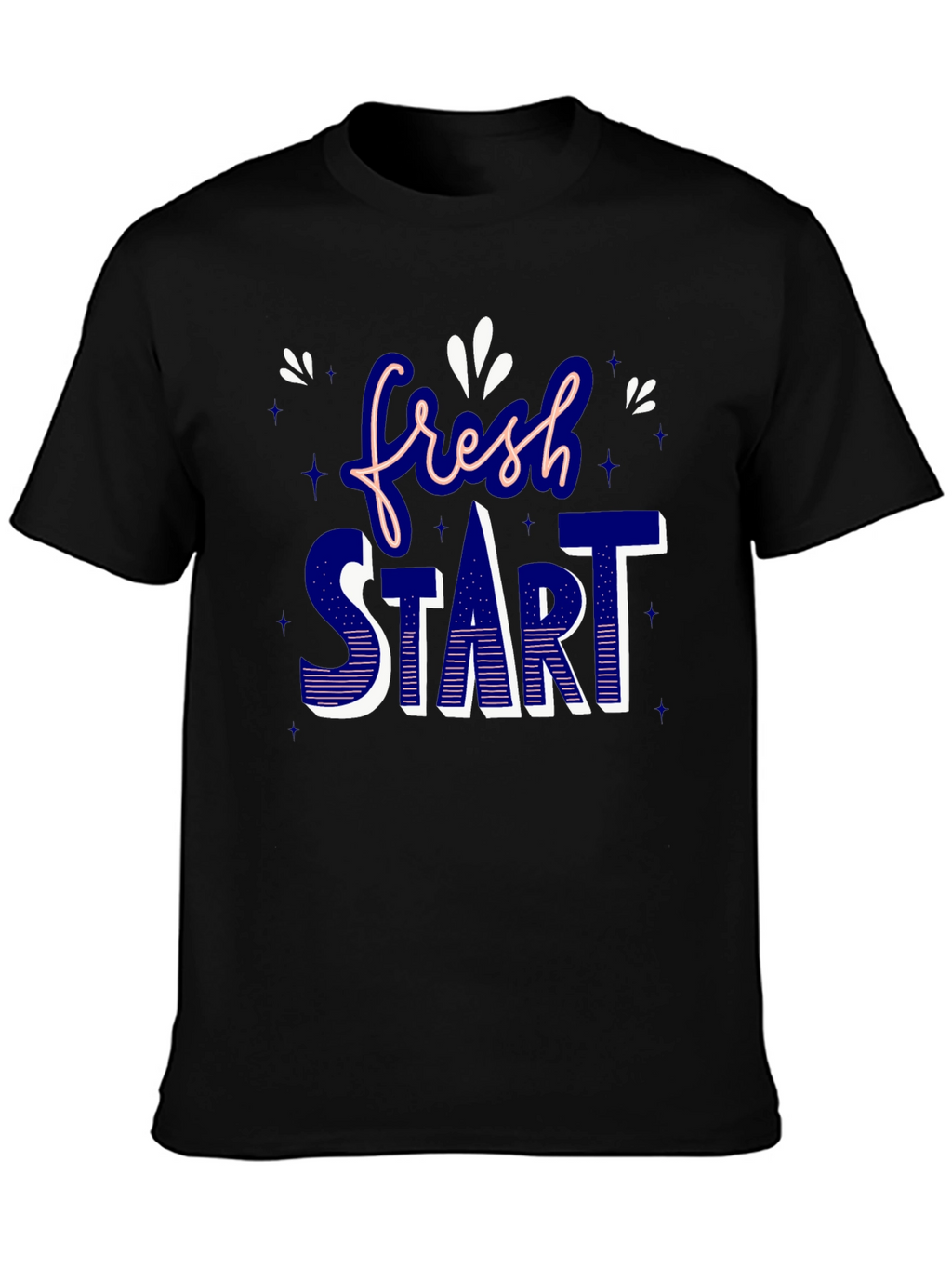 Fresh Start Graphic Tee - Stylish Mens T-Shirt