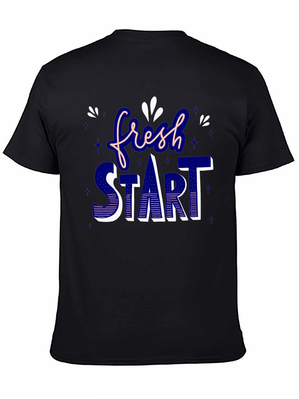 Fresh Start Graphic Tee - Stylish Mens T-Shirt