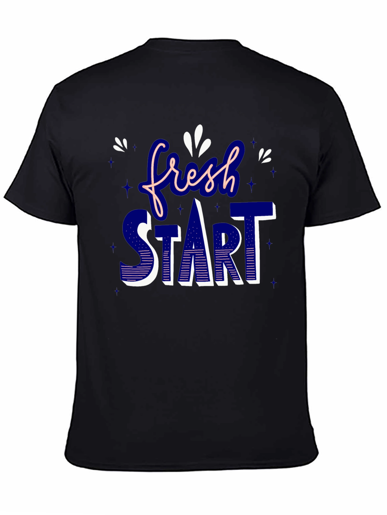 Fresh Start Graphic Tee - Stylish Mens T-Shirt