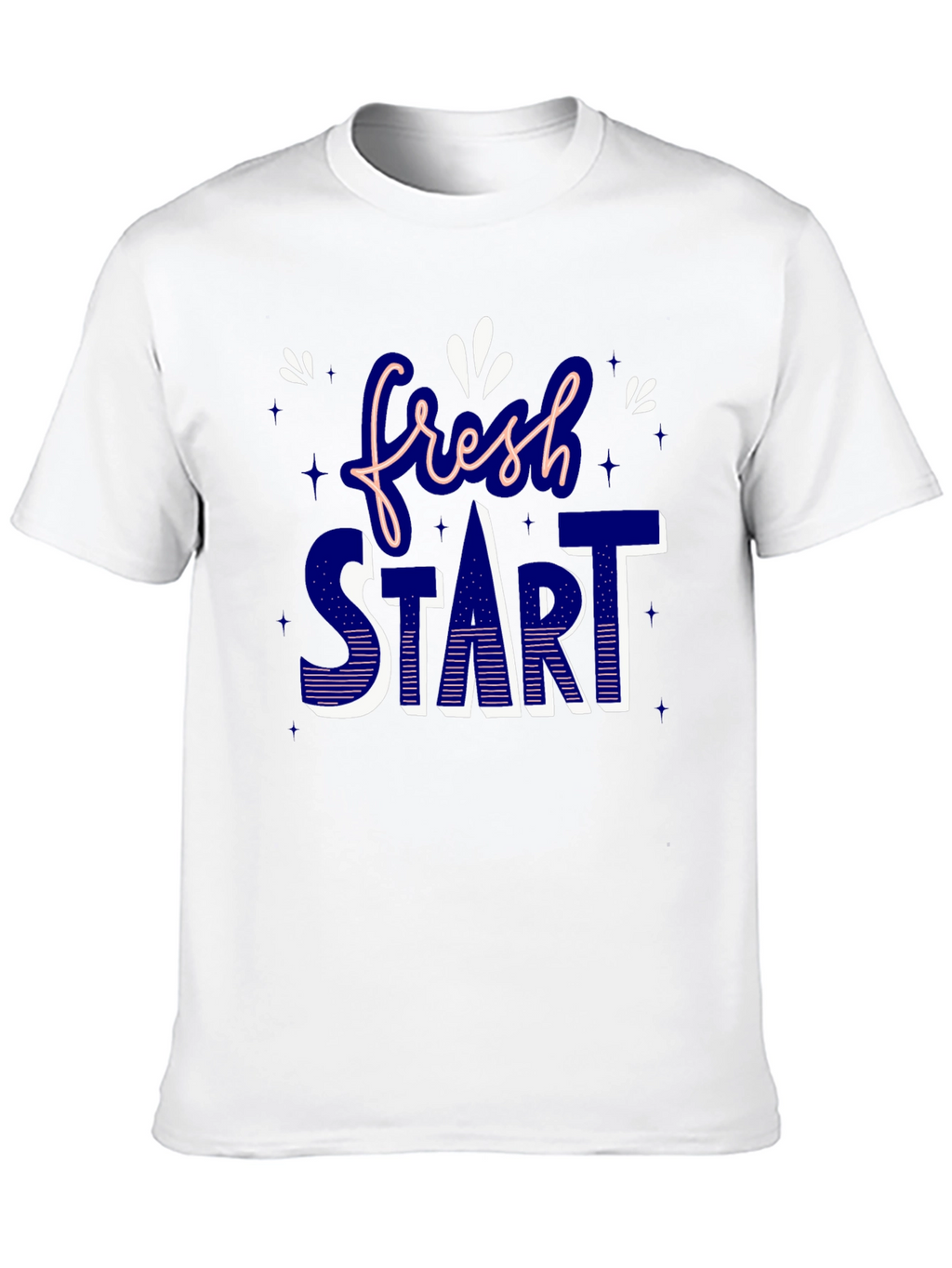 Fresh Start Graphic Tee - Stylish Mens T-Shirt