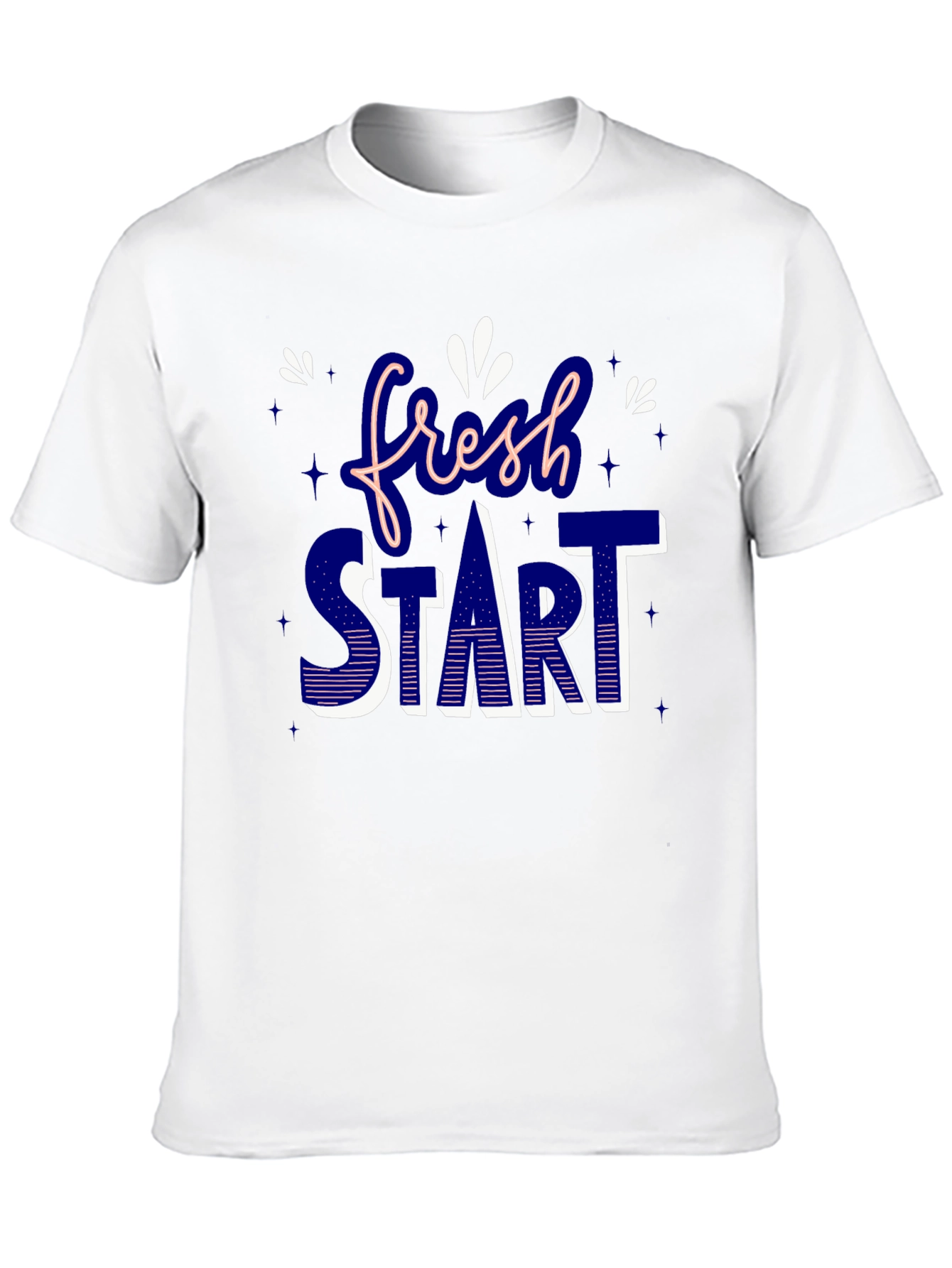 Fresh Start Graphic Tee - Stylish Mens T-Shirt