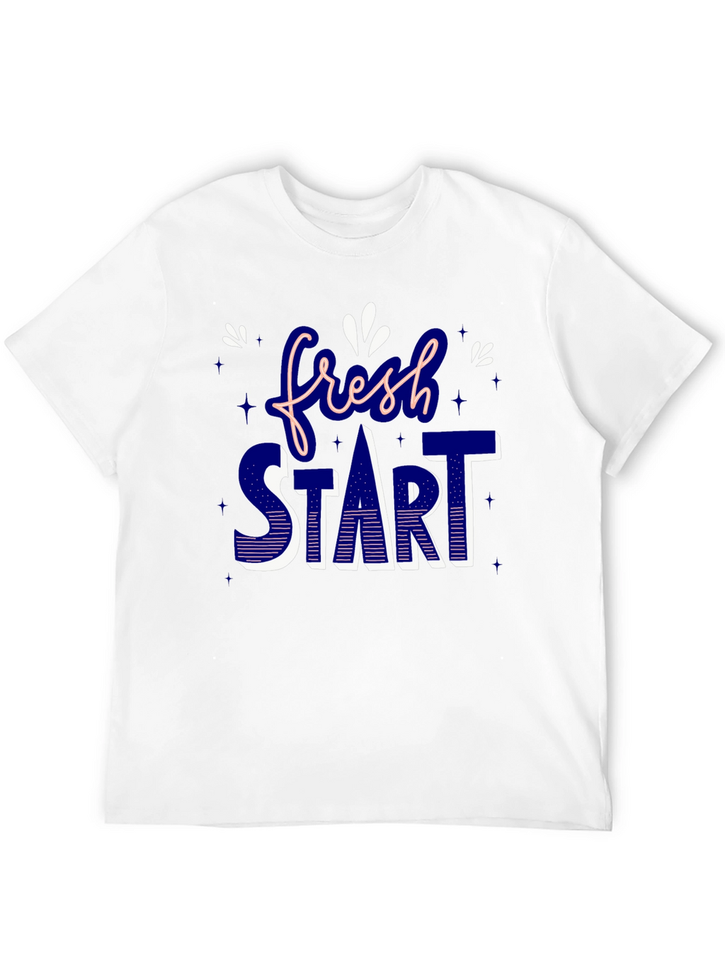 Fresh Start Graphic Tee - Stylish Mens T-Shirt