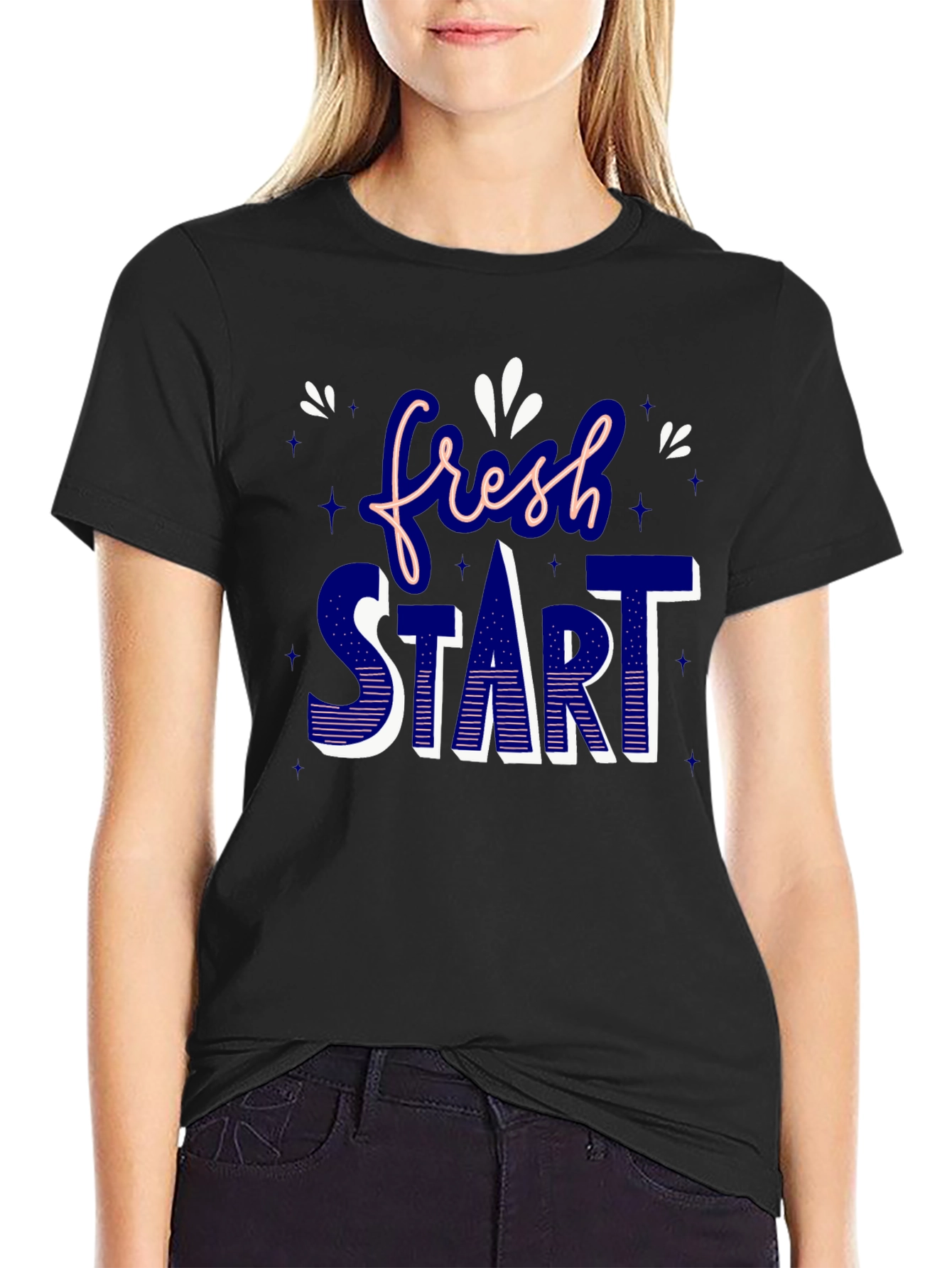 Fresh Start Graphic Tee - Stylish Mens T-Shirt