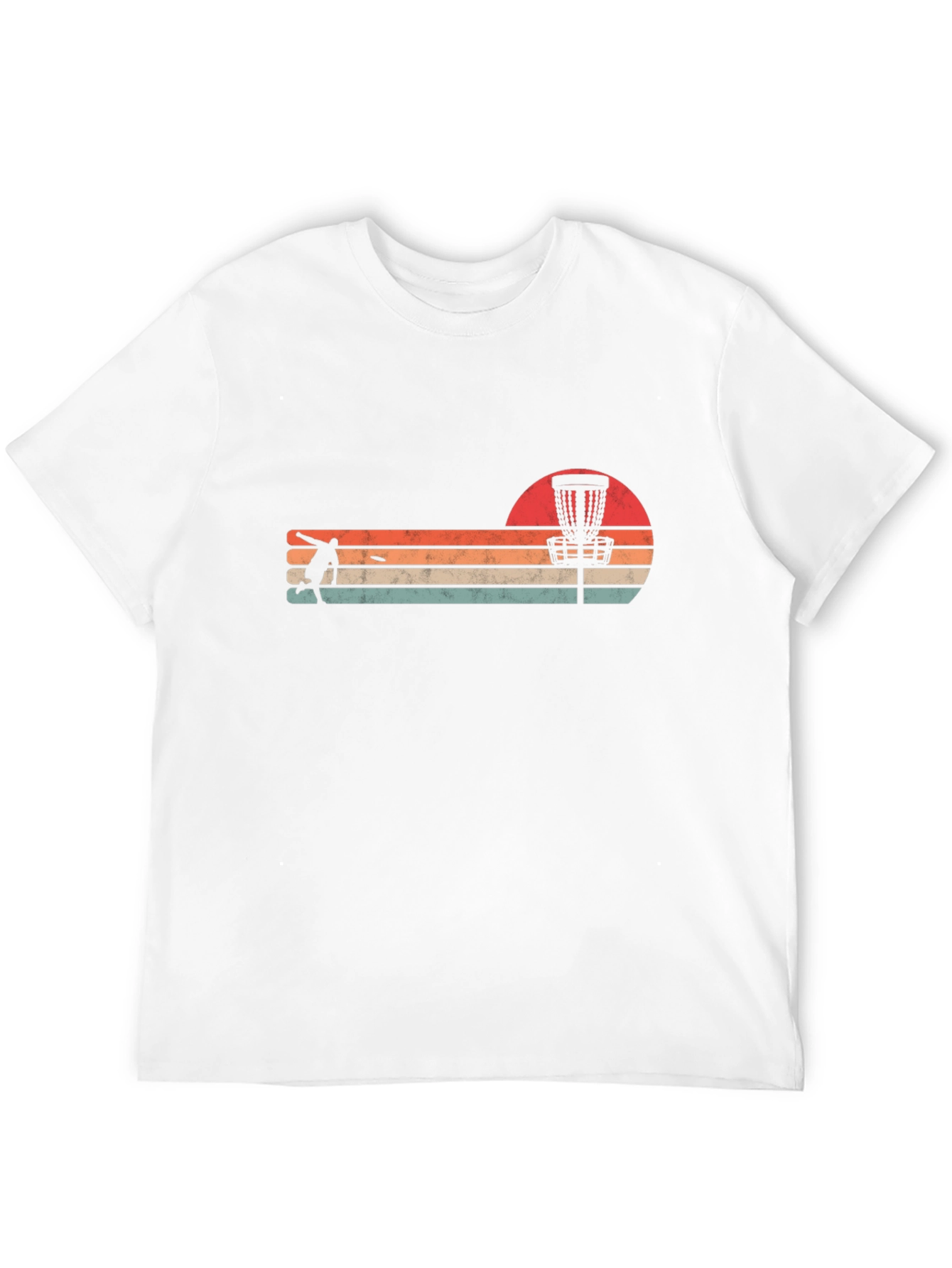Retro Disc Golf T-Shirt - Black Tee