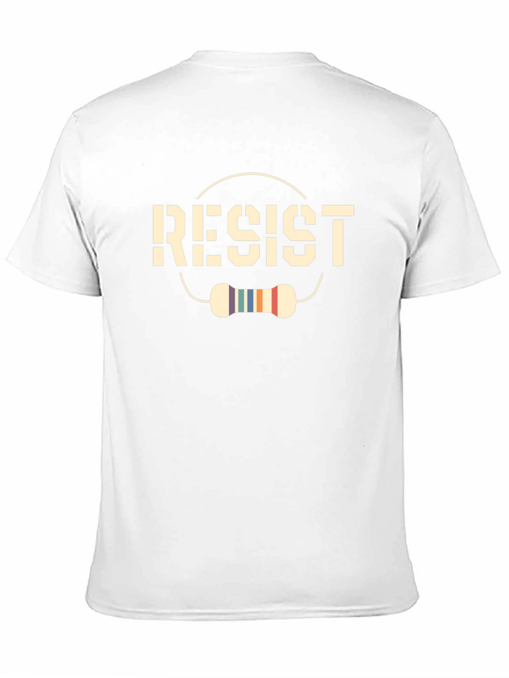 Resist Resistor T-Shirt - Geeky Circuitry Design
