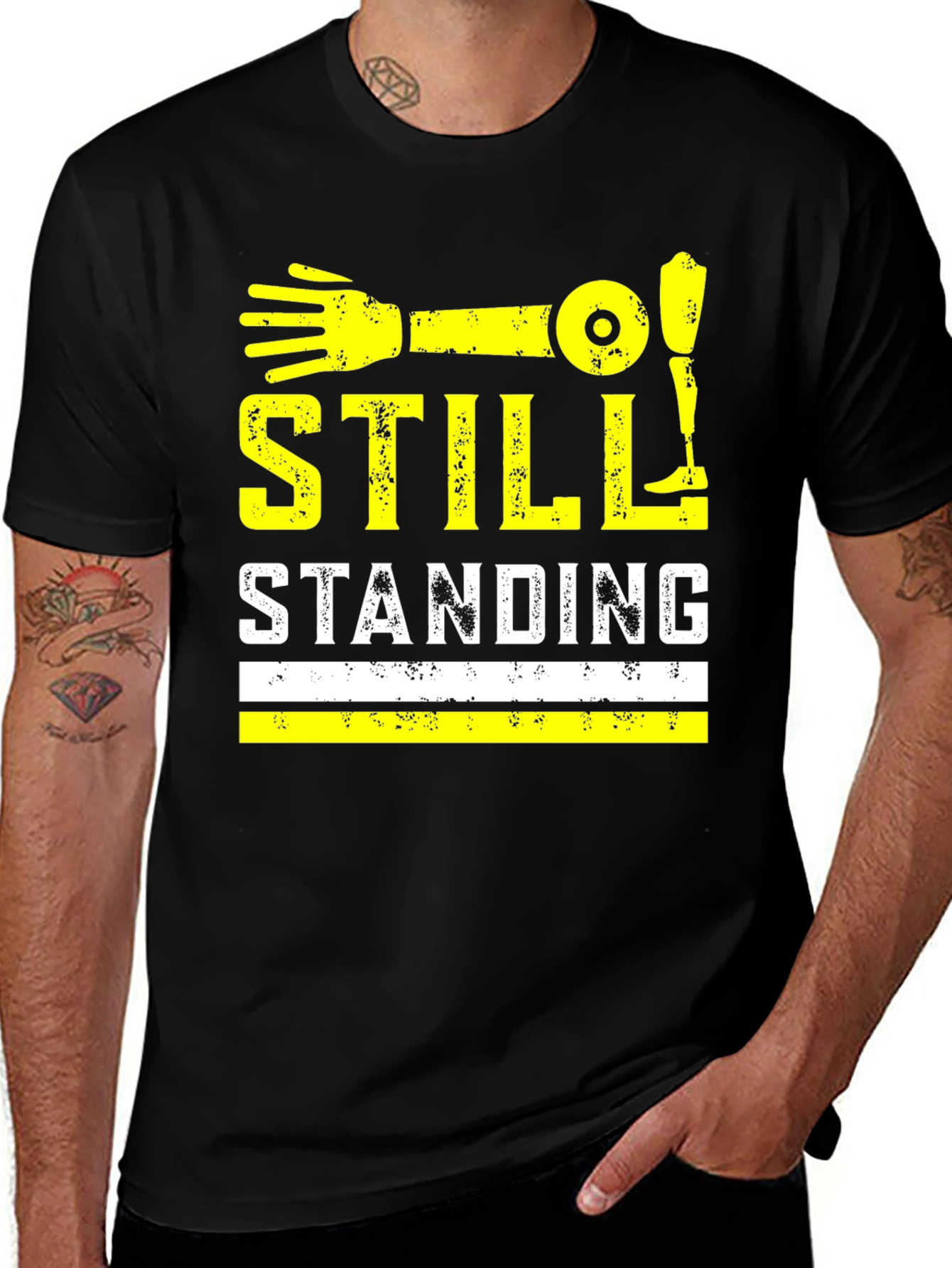 Still Standing Graphic T-Shirt