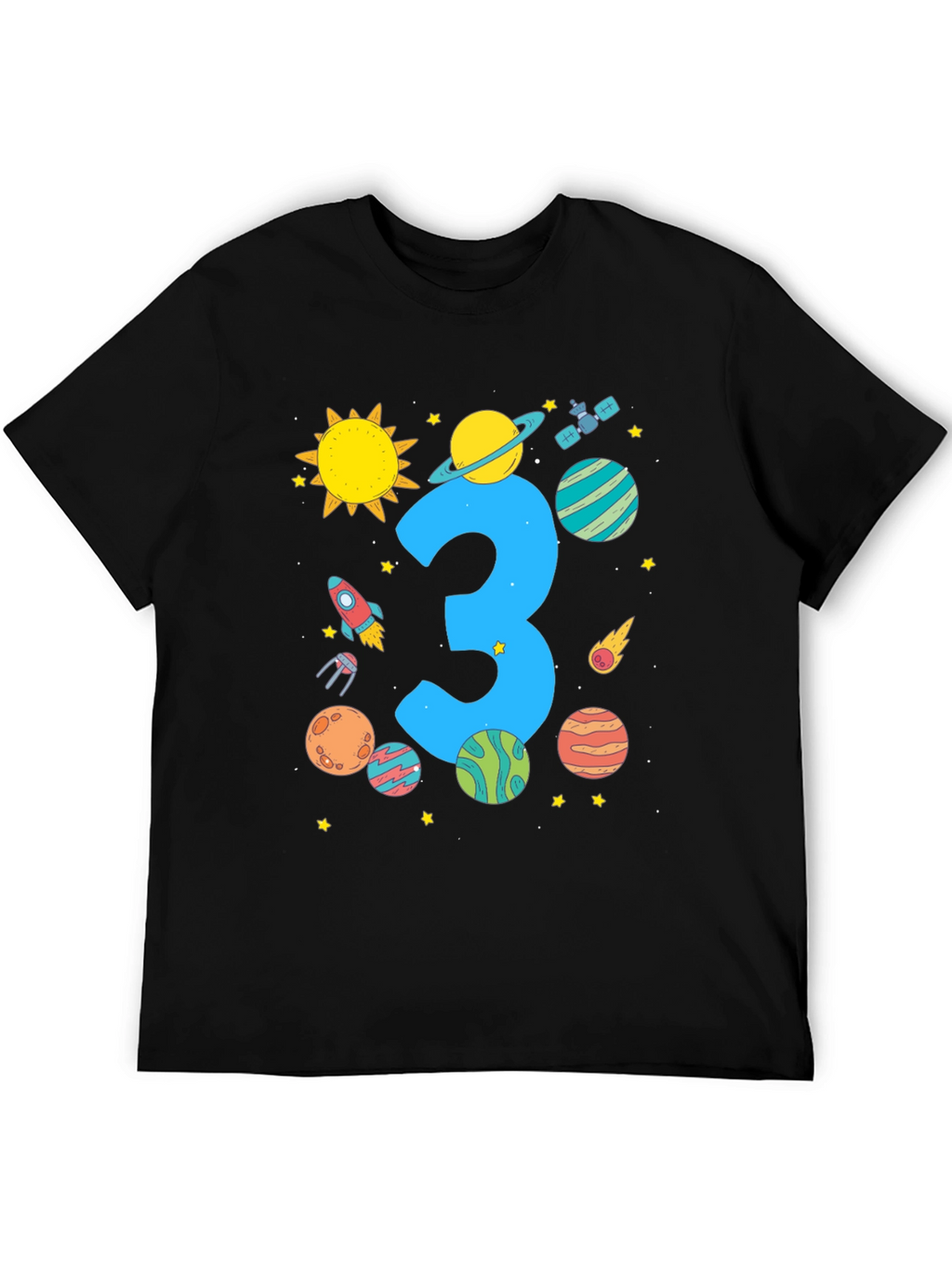 Cosmic 3rd Birthday T-Shirt