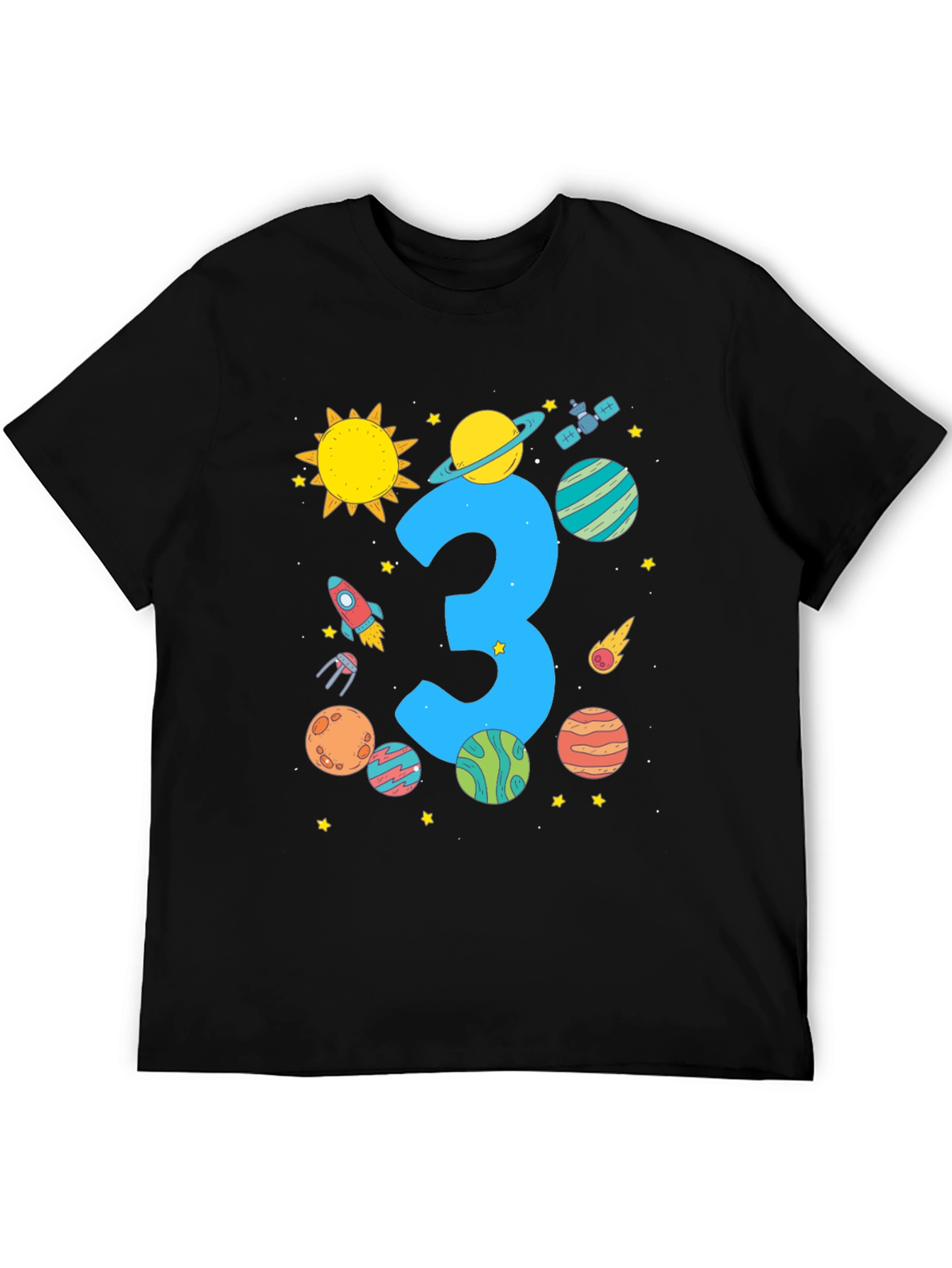 Cosmic 3rd Birthday T-Shirt