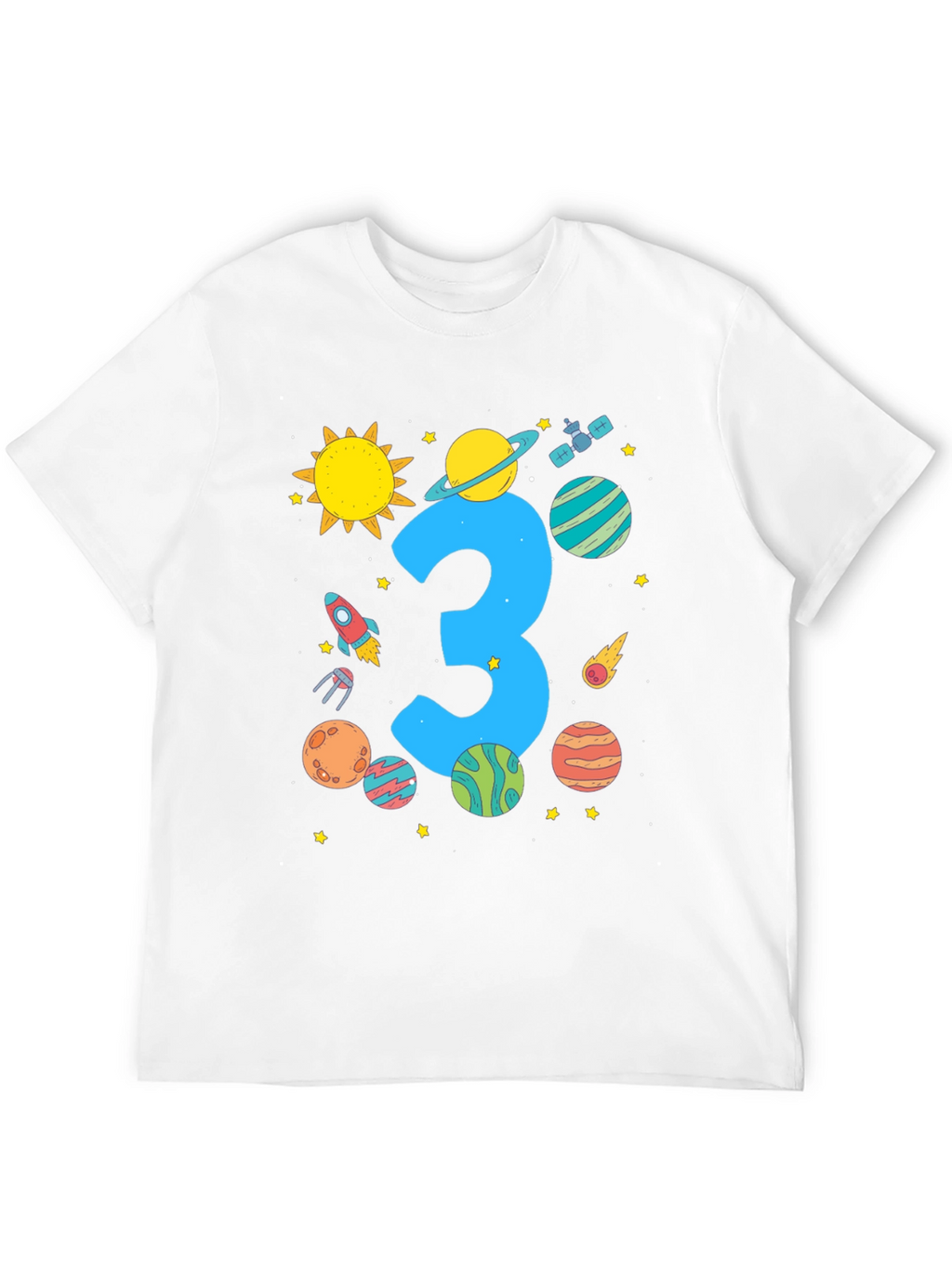 Cosmic 3rd Birthday T-Shirt