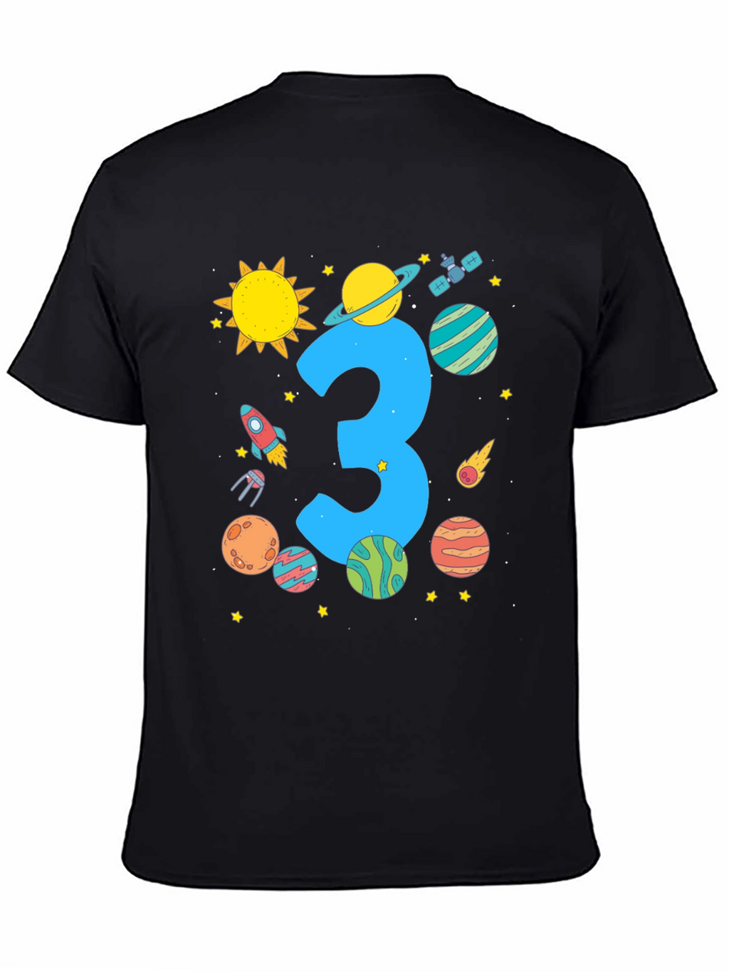 Cosmic 3rd Birthday T-Shirt