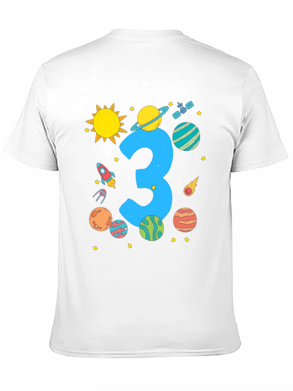 Cosmic 3rd Birthday T-Shirt
