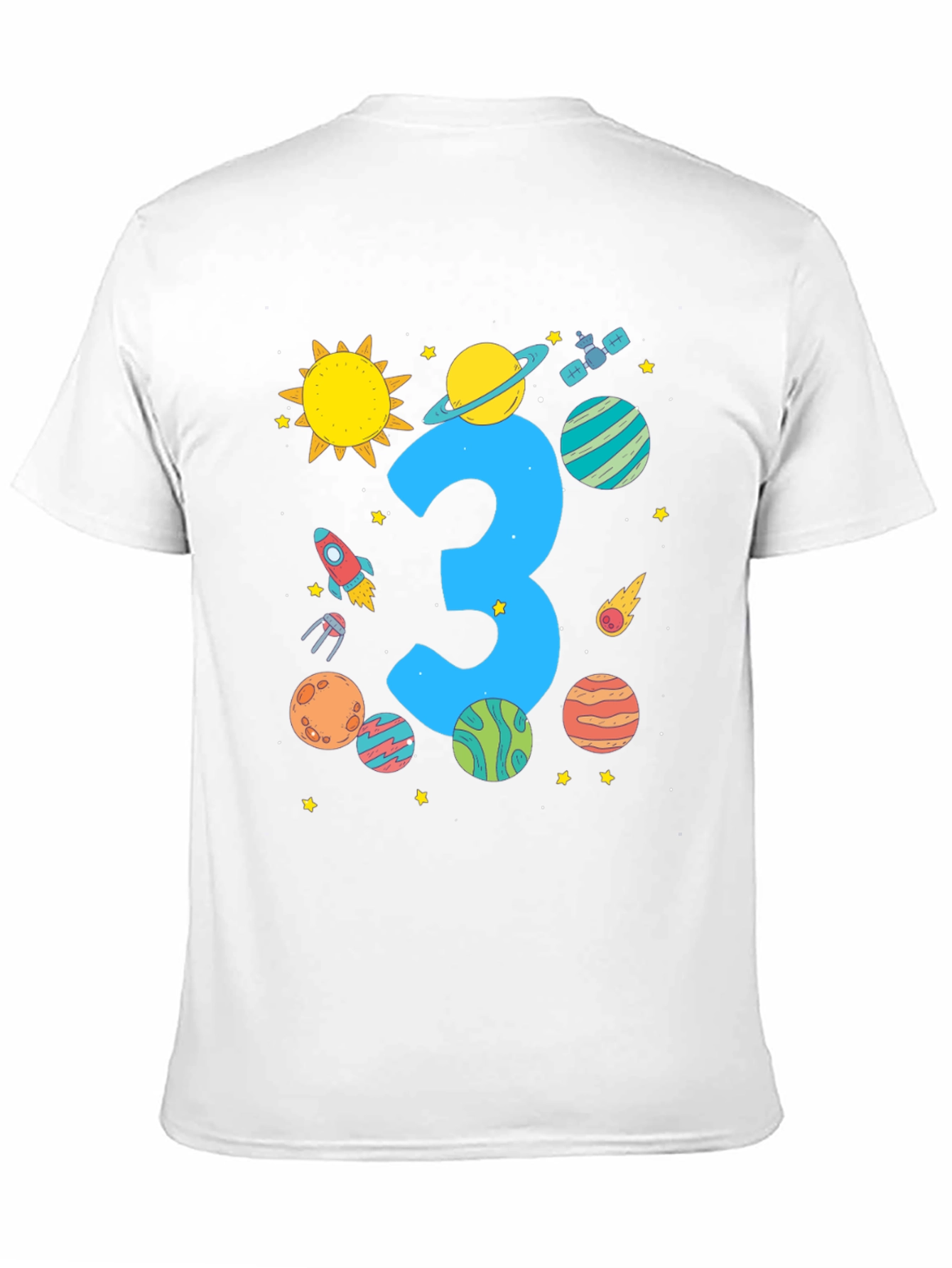 Cosmic 3rd Birthday T-Shirt