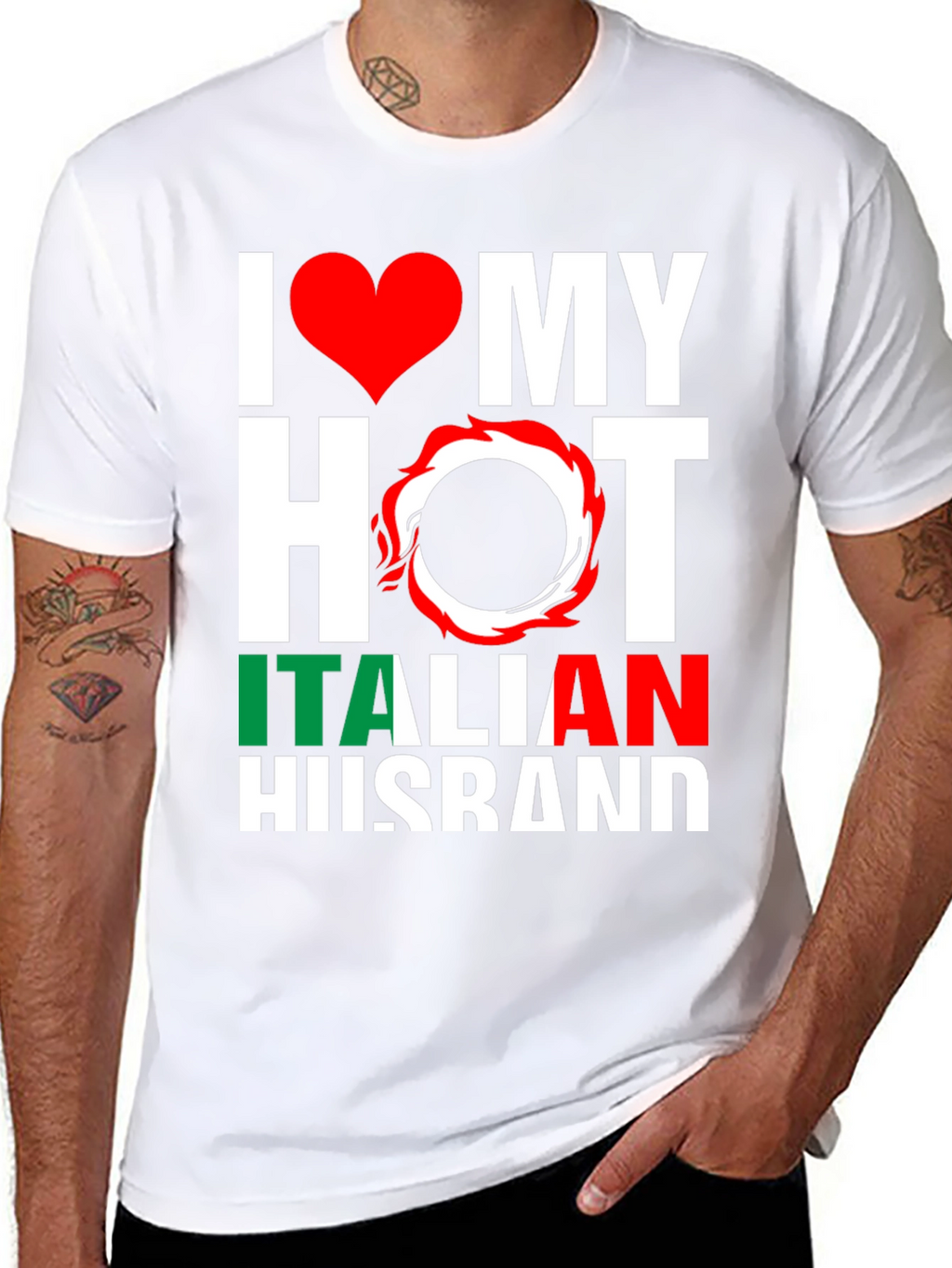 I Love My Hot Italian Husband T-Shirt