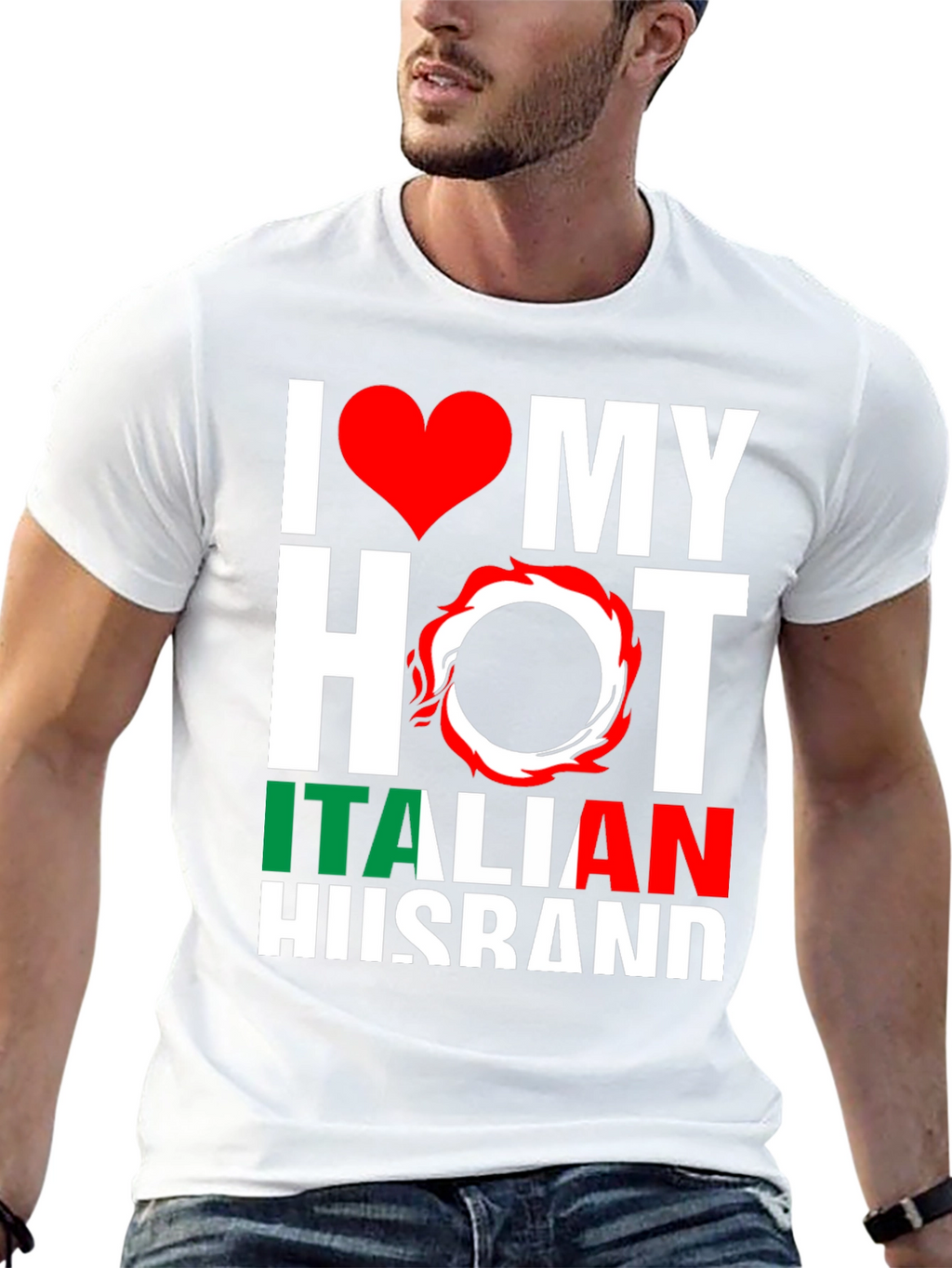 I Love My Hot Italian Husband T-Shirt