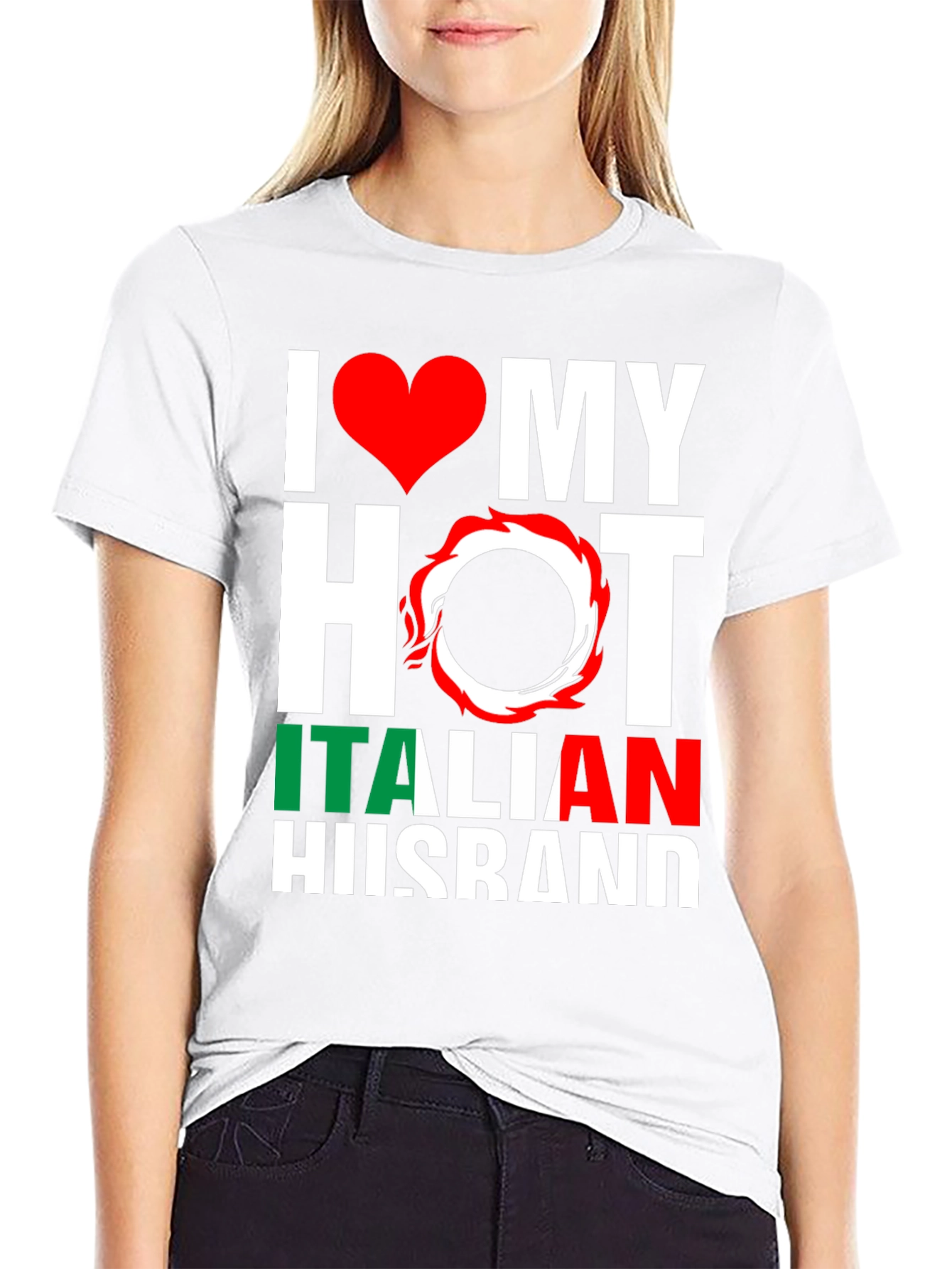 I Love My Hot Italian Husband T-Shirt