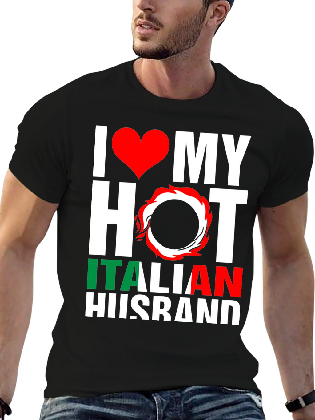 I Love My Hot Italian Husband T-Shirt