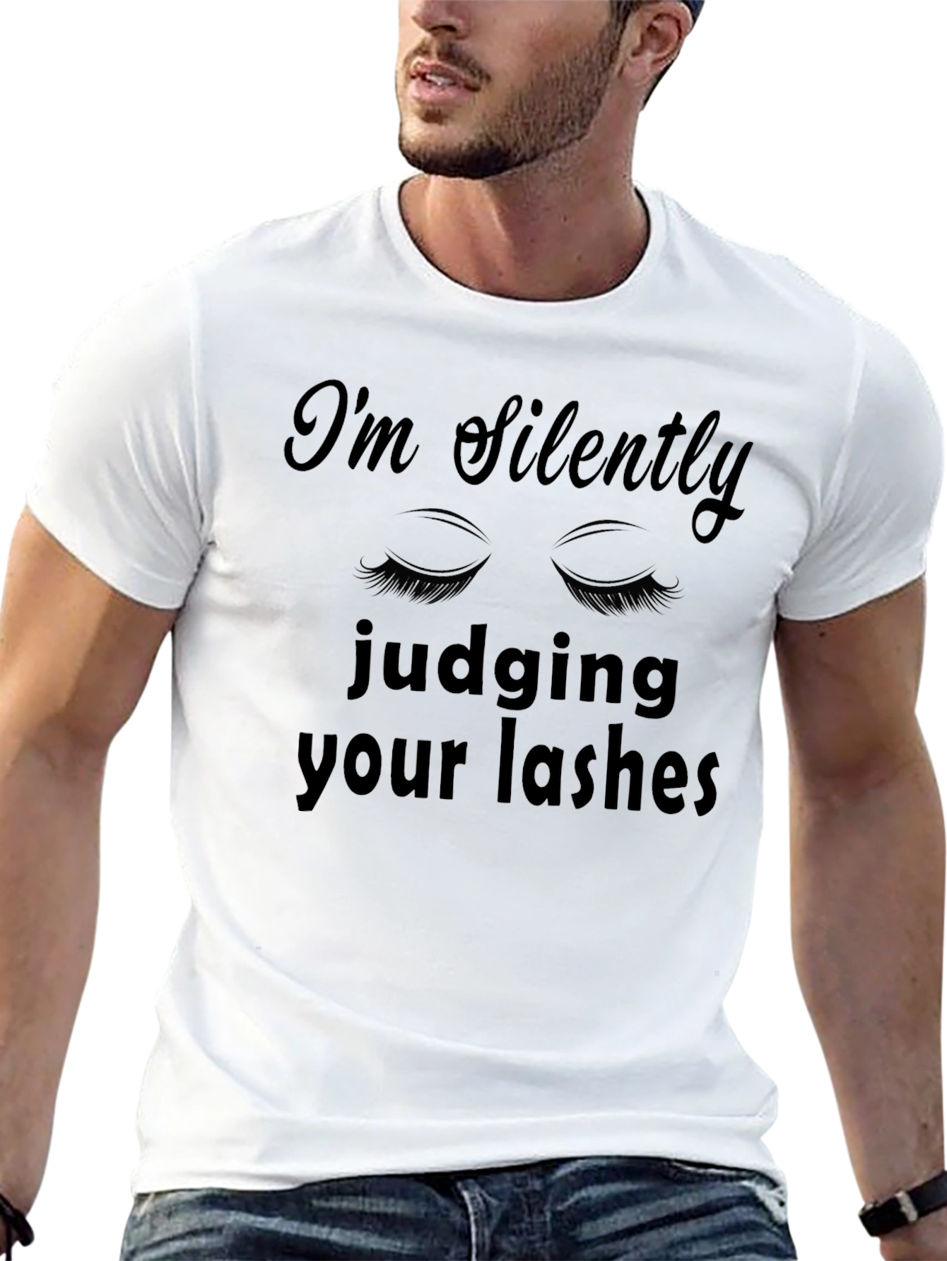 Judging Your Lashes Graphic T-Shirt
