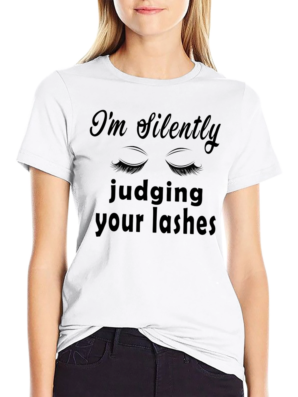Judging Your Lashes Graphic T-Shirt