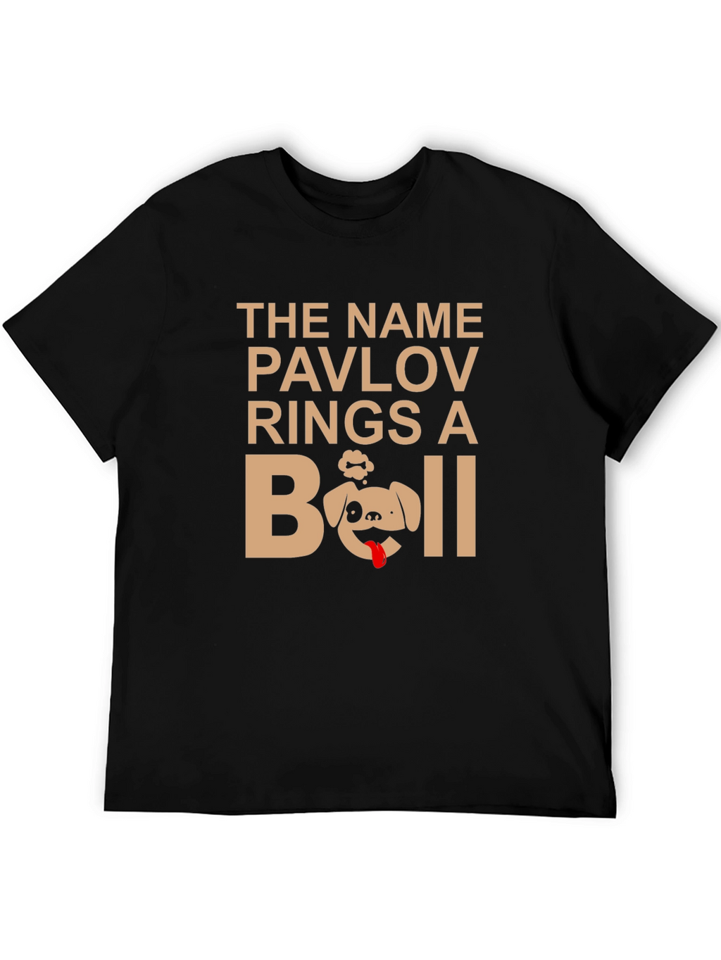 Pavlov Rings a Bell Funny Dog T-Shirt
