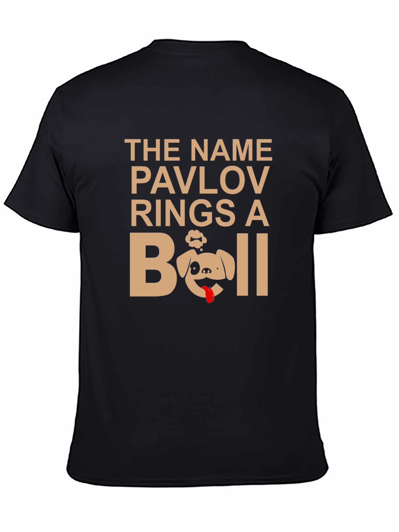 Pavlov Rings a Bell Funny Dog T-Shirt