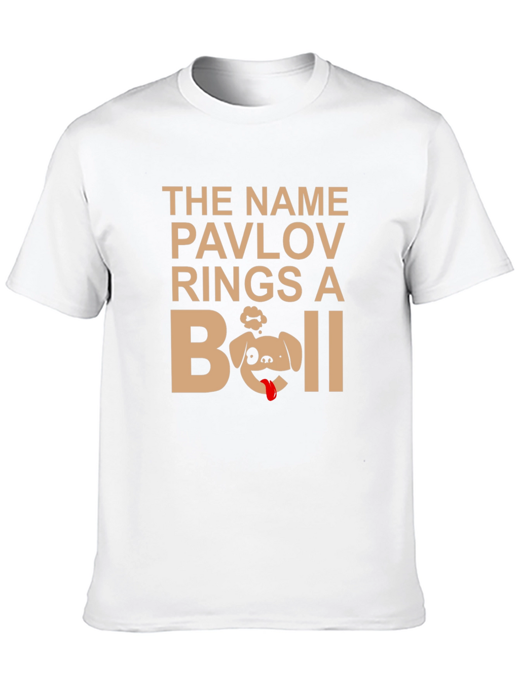 Pavlov Rings a Bell Funny Dog T-Shirt