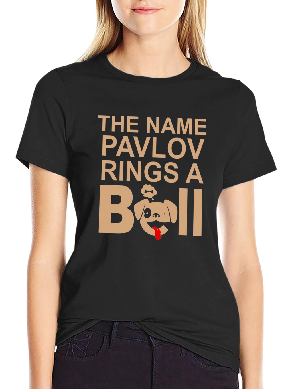 Pavlov Rings a Bell Funny Dog T-Shirt