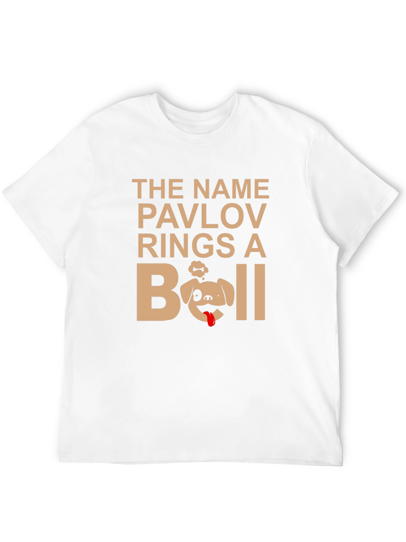 Pavlov Rings a Bell Funny Dog T-Shirt