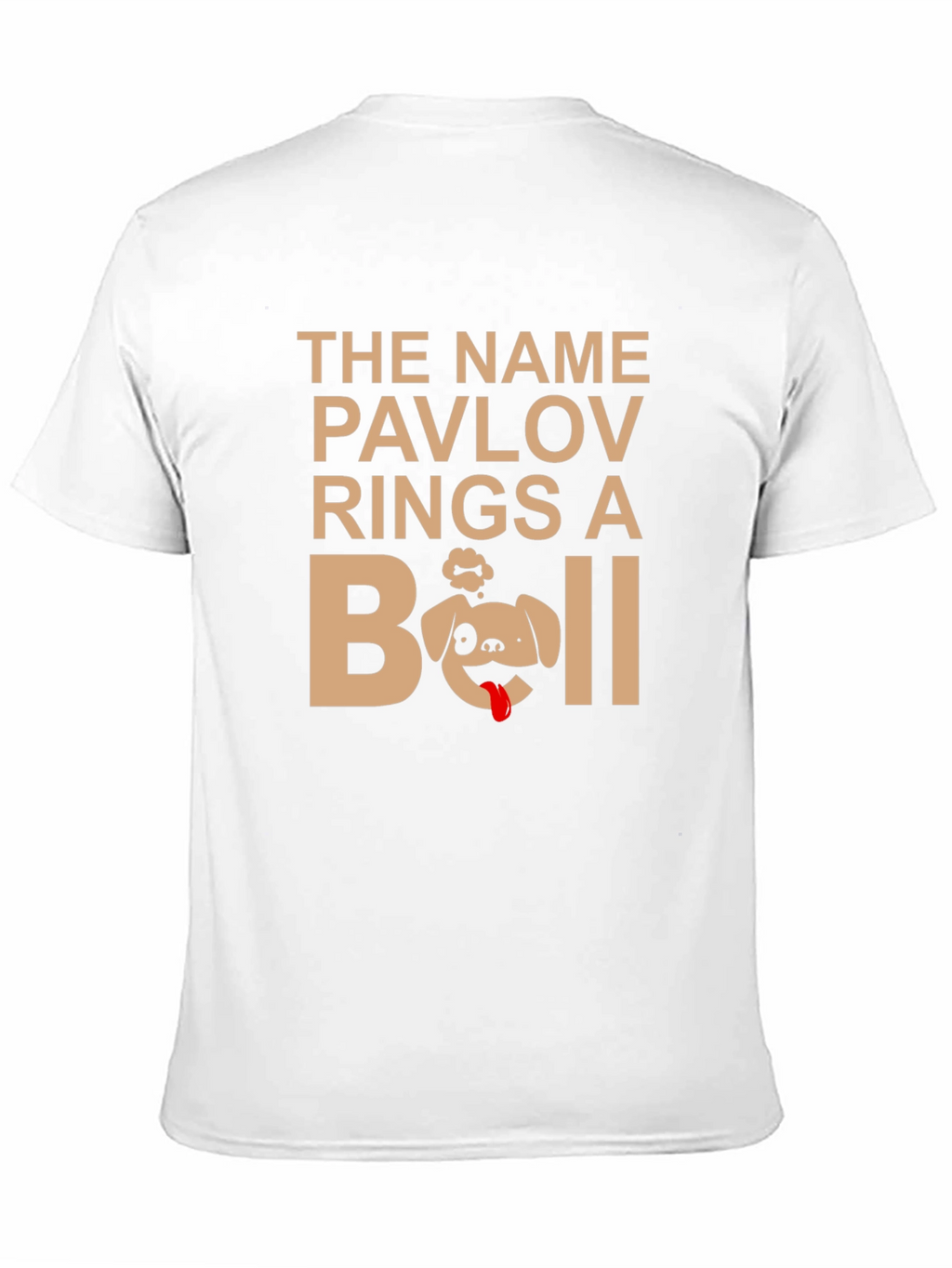 Pavlov Rings a Bell Funny Dog T-Shirt