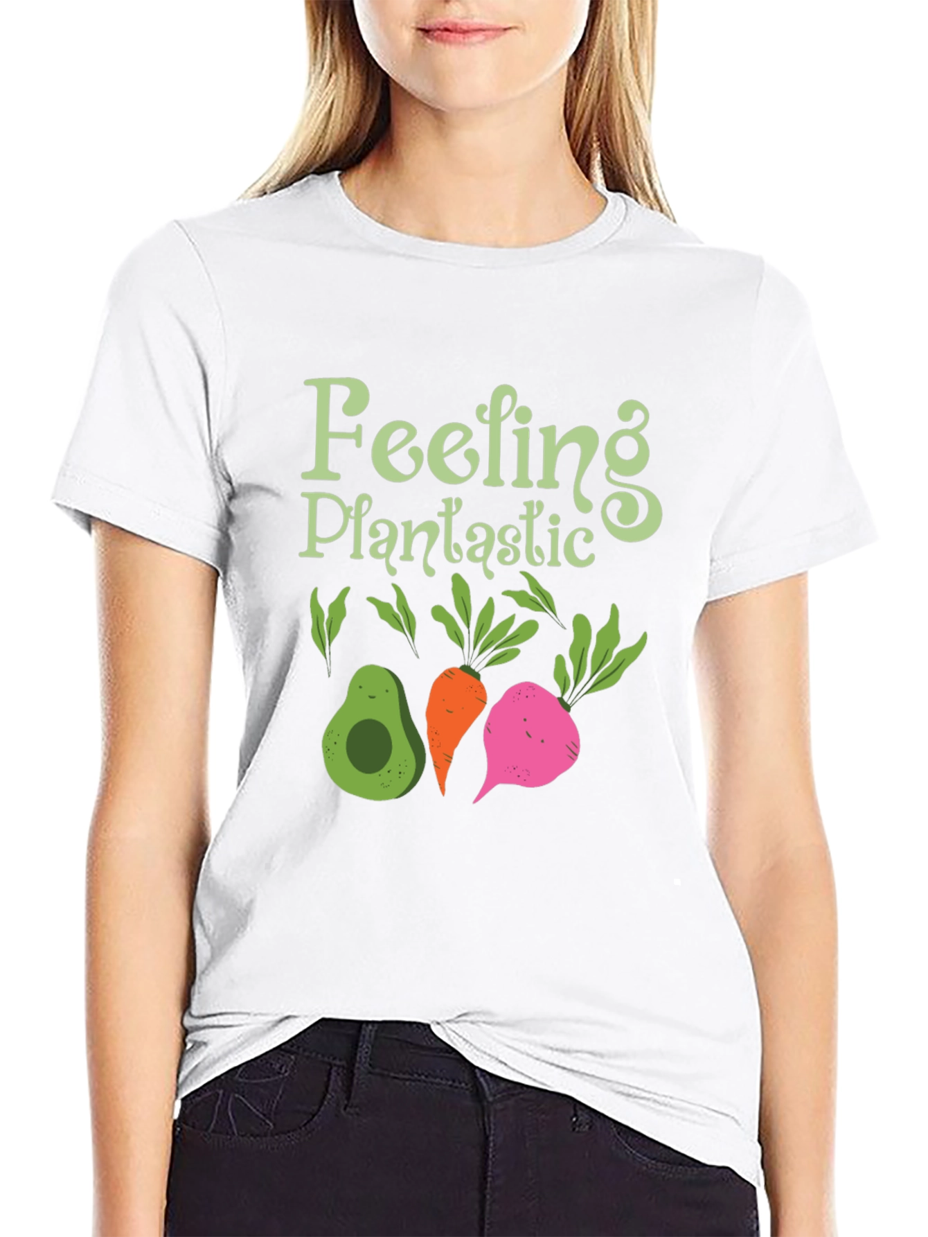 Feeling Plantastic T-Shirt - Vegan Graphic Tee