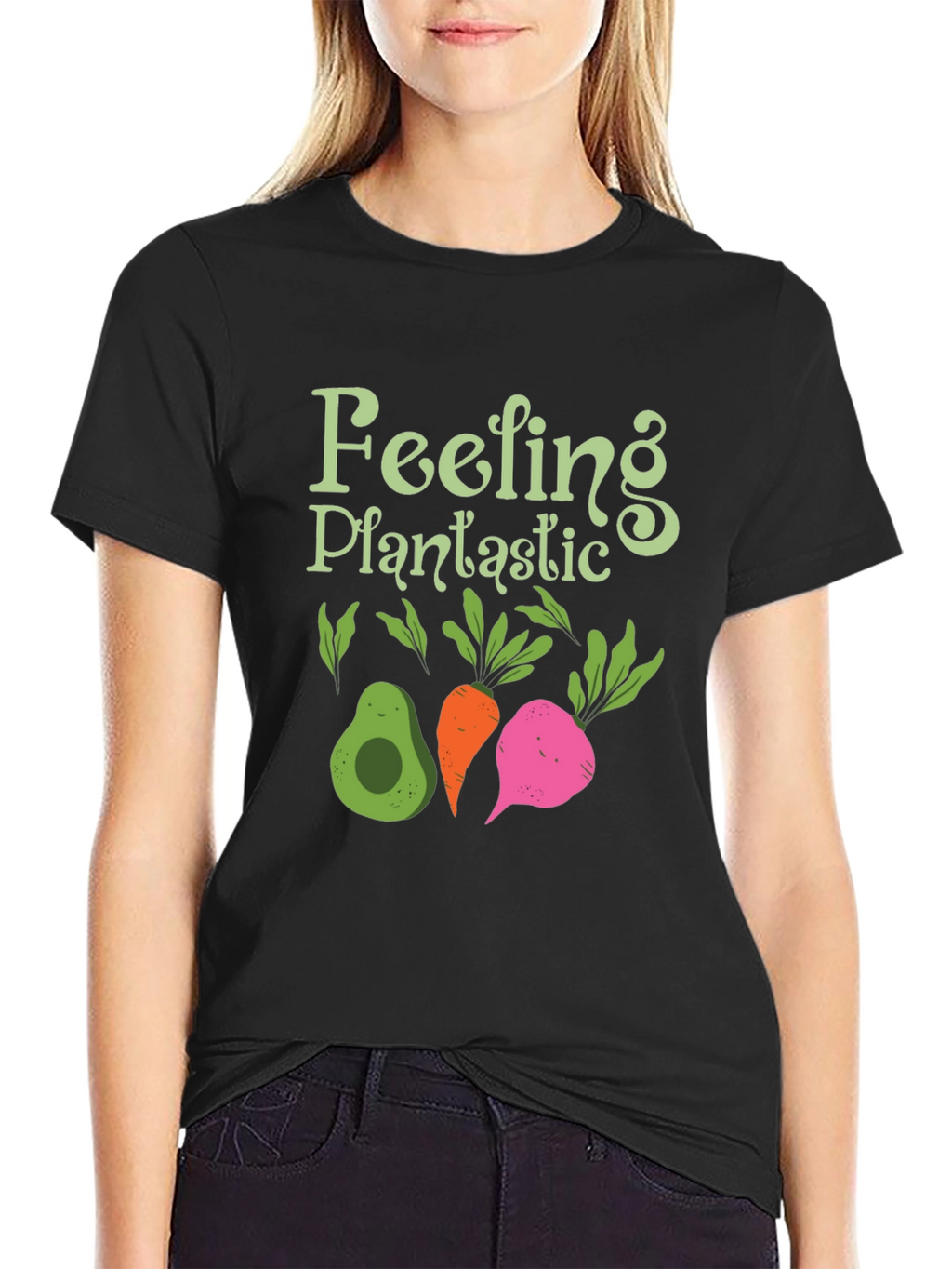 Feeling Plantastic T-Shirt - Vegan Graphic Tee