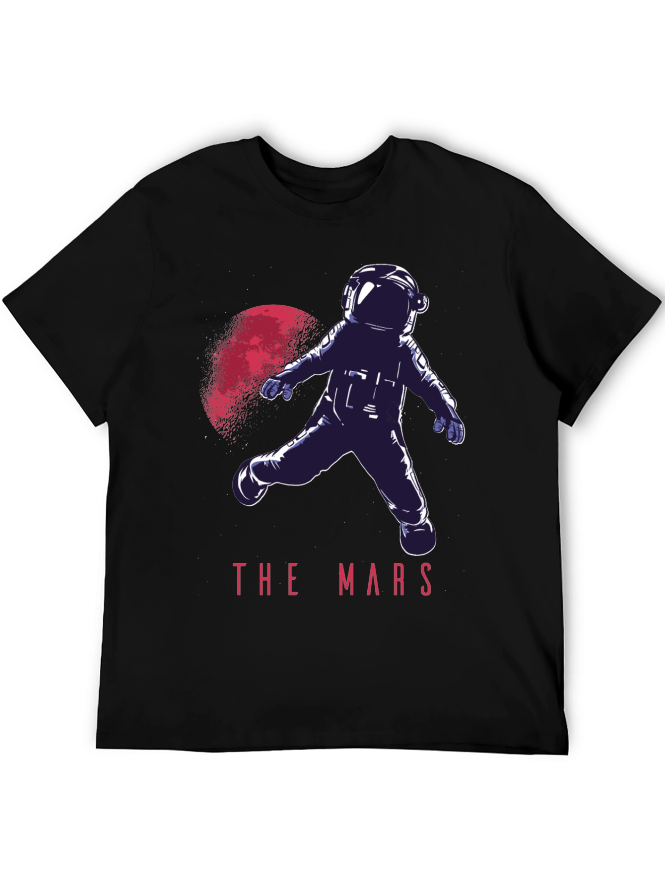 Astronaut in Space T-Shirt - The Mars Graphic Tee