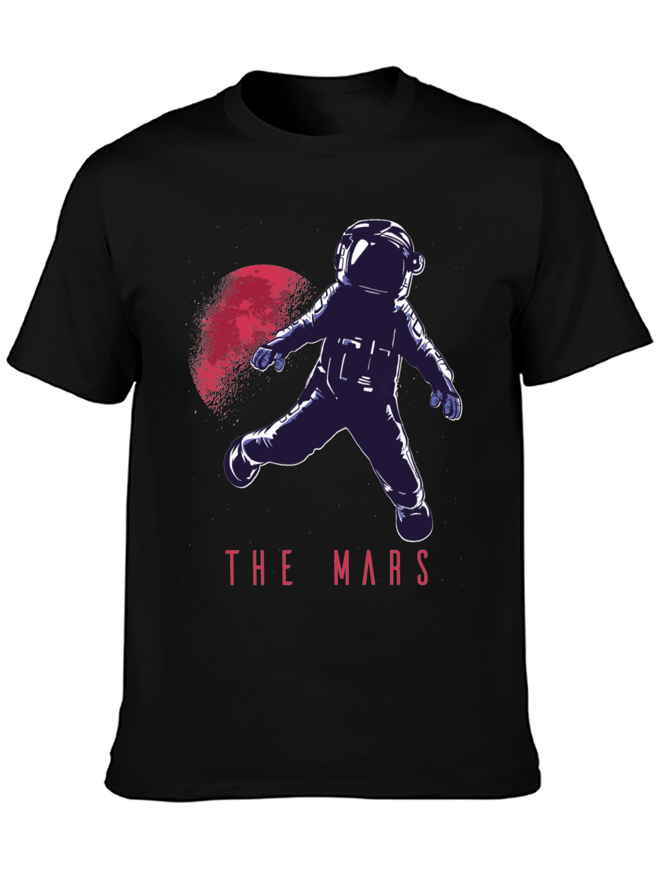 Astronaut in Space T-Shirt - The Mars Graphic Tee