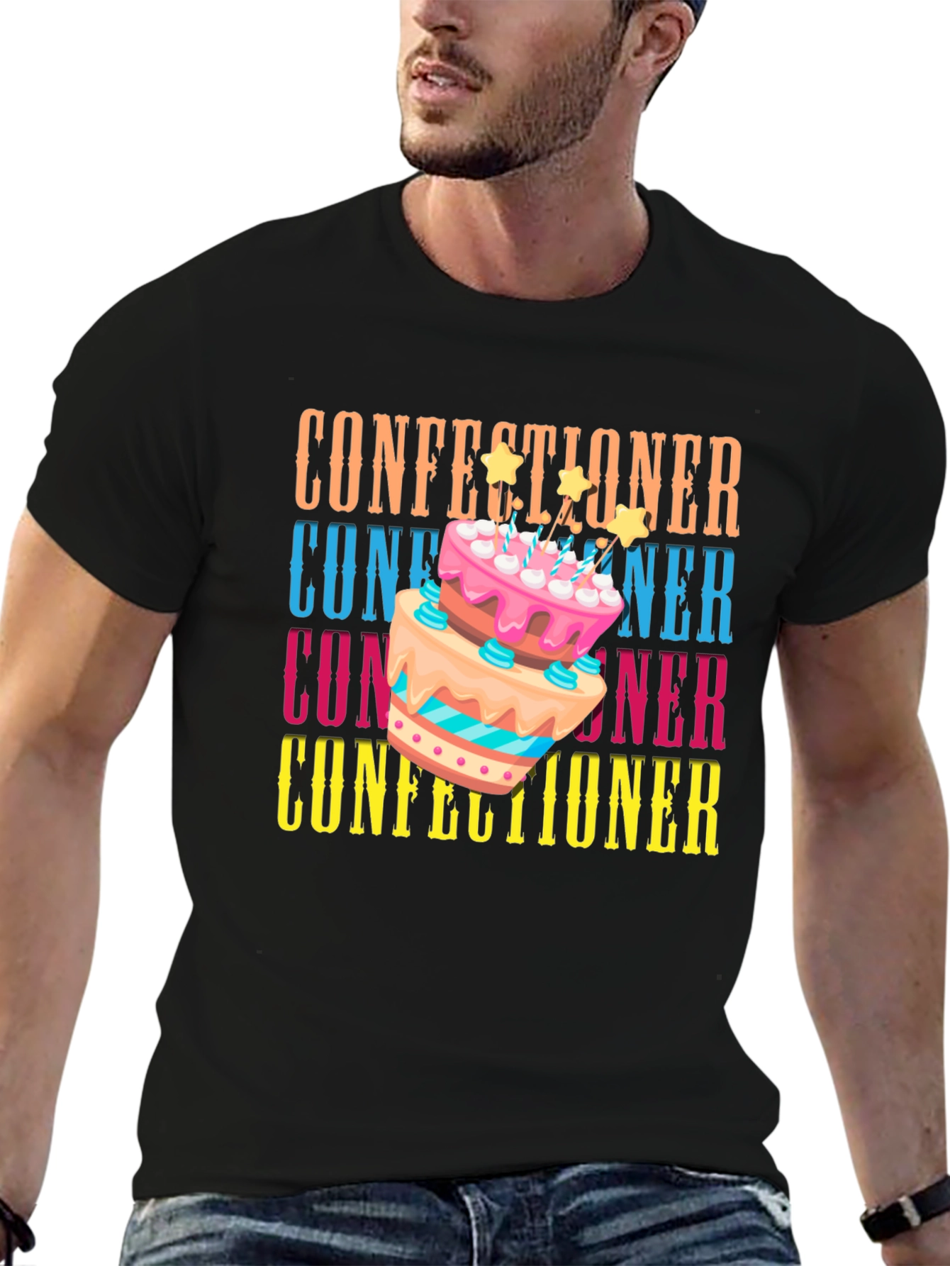 Confectioner Cake T-Shirt - Baking Lovers Tee