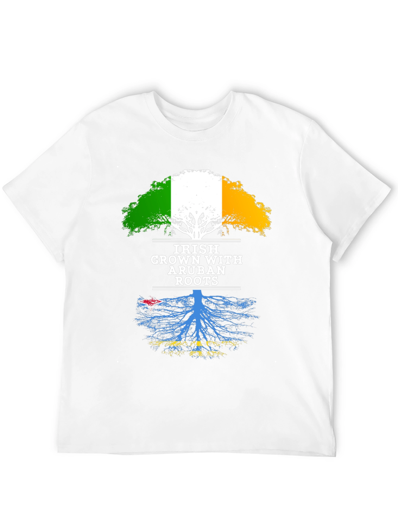 Irish Grown with Aruban Roots T-Shirt