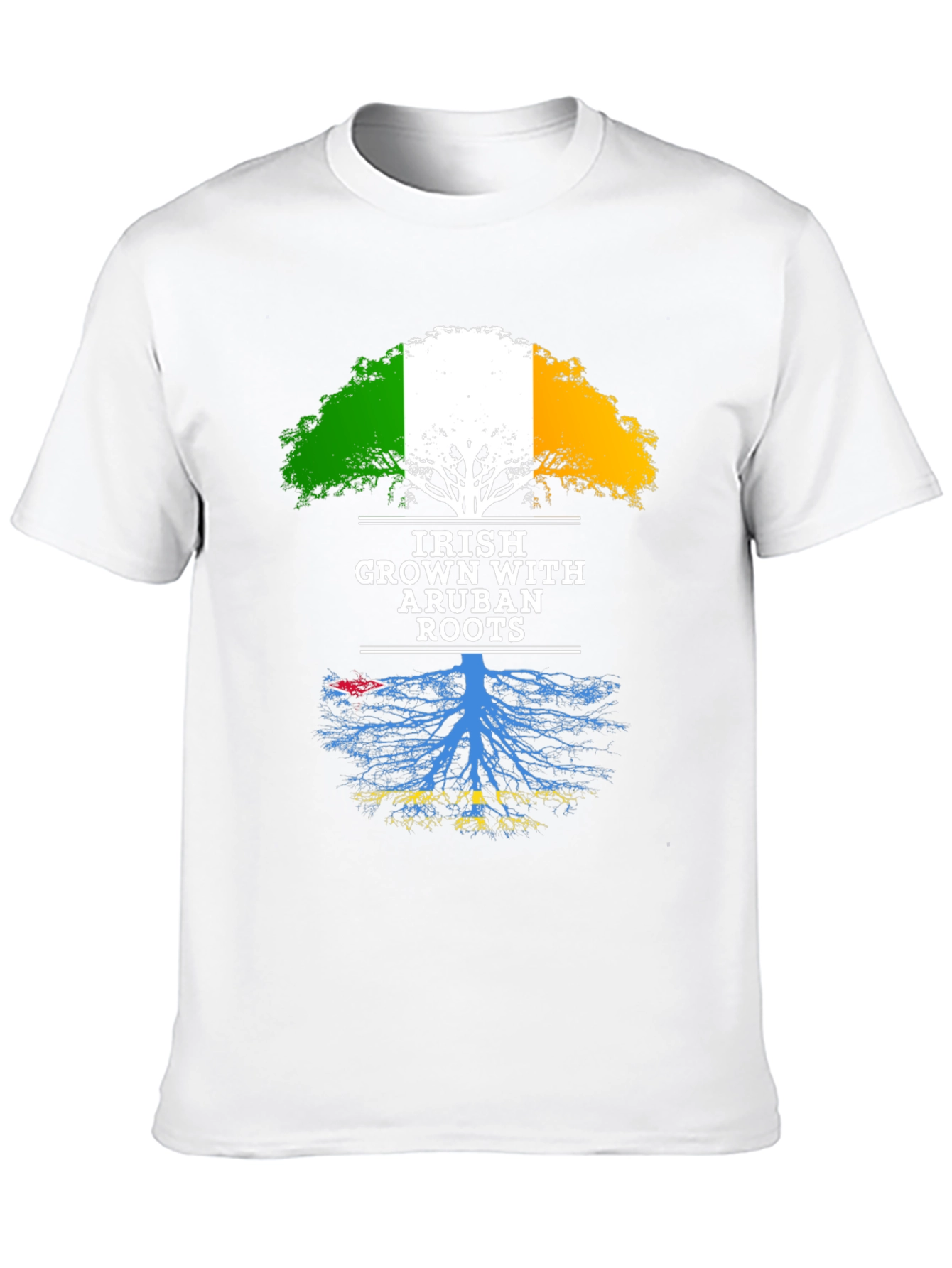 Irish Grown with Aruban Roots T-Shirt